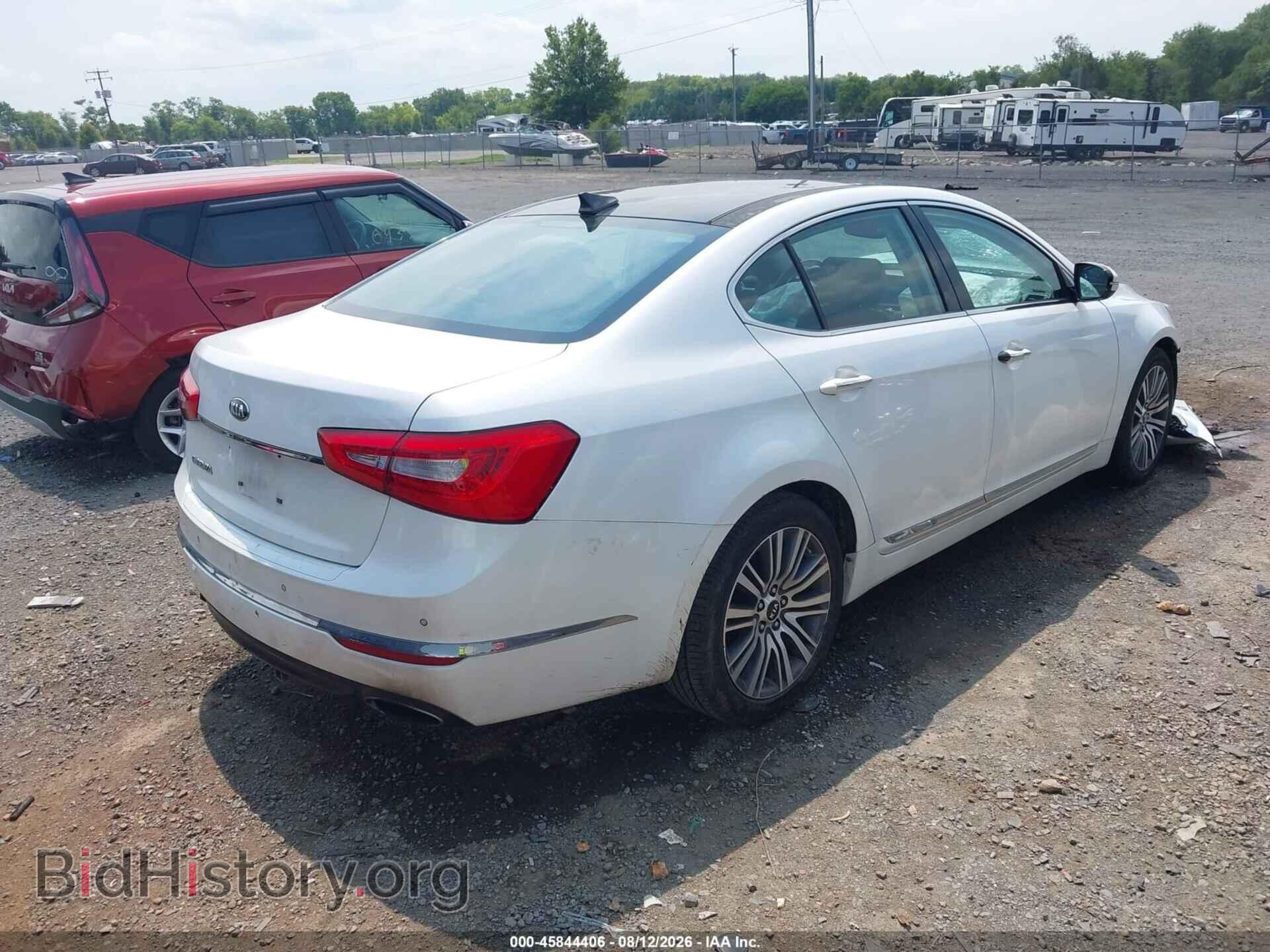 2014 KIA CADENZA - VIN: KNALN4D73E5153220 - Фото 4