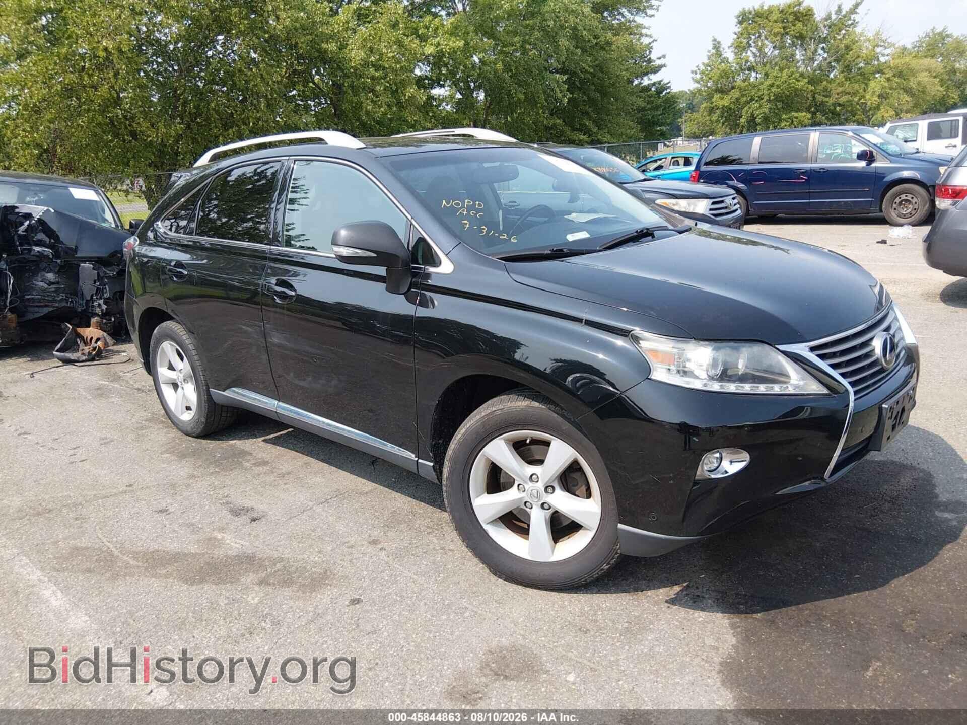 Фотография 2T2BK1BA2FC290315 - LEXUS RX 350 2015