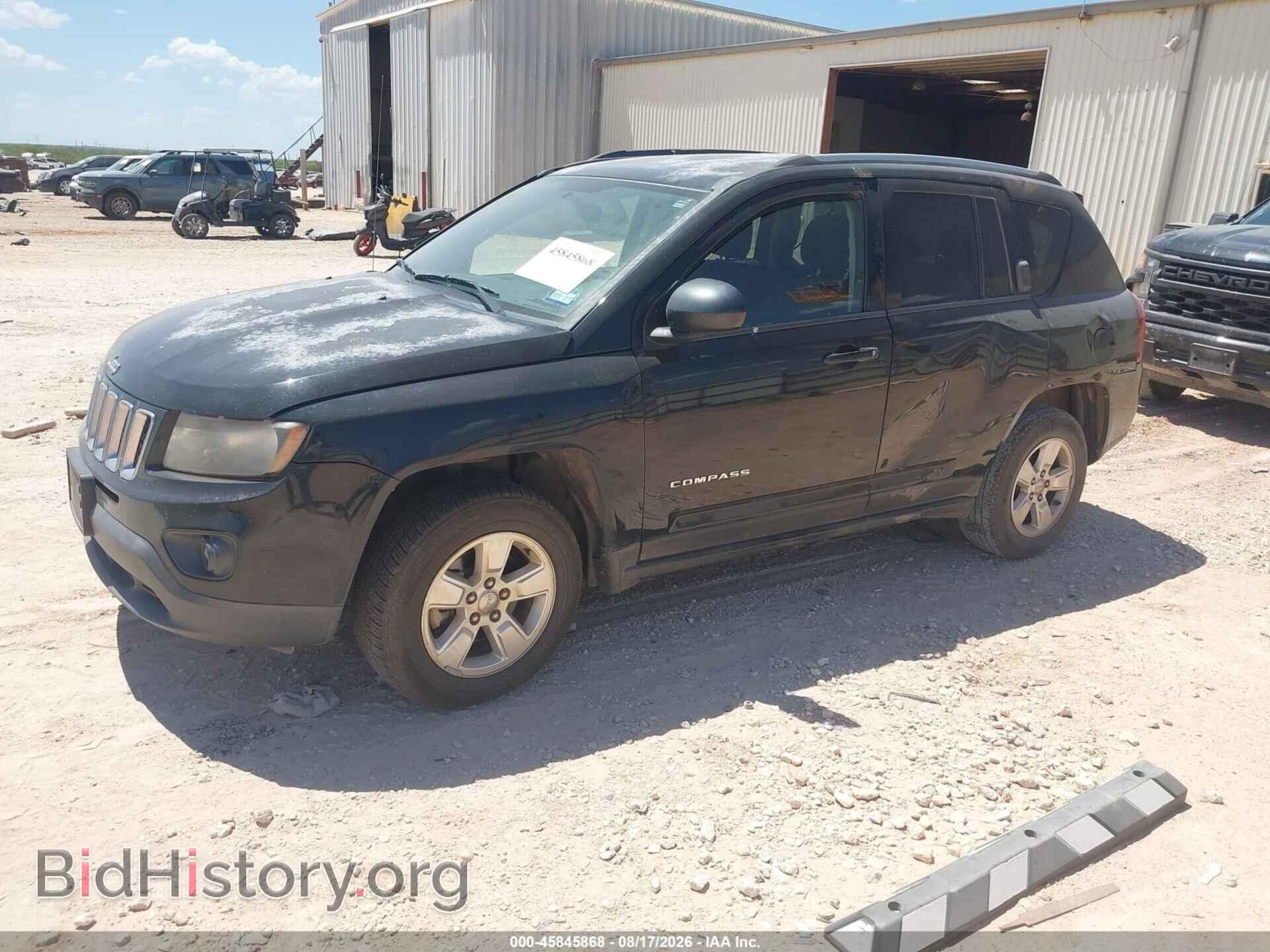 2014 JEEP COMPASS - VIN: 1C4NJCBA3ED743066 - Фото 2