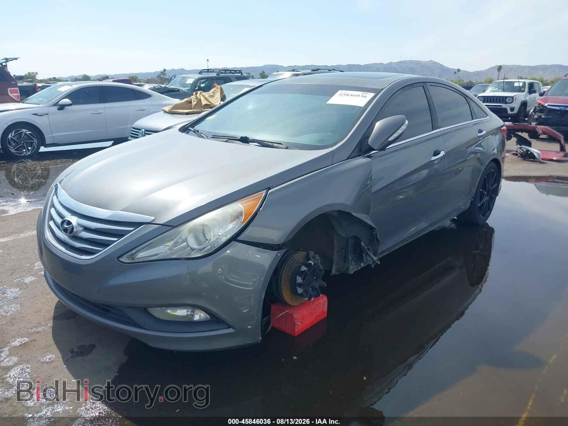 2014 HYUNDAI SONATA - VIN: 5NPEC4AC8EH828367 - Фото 2