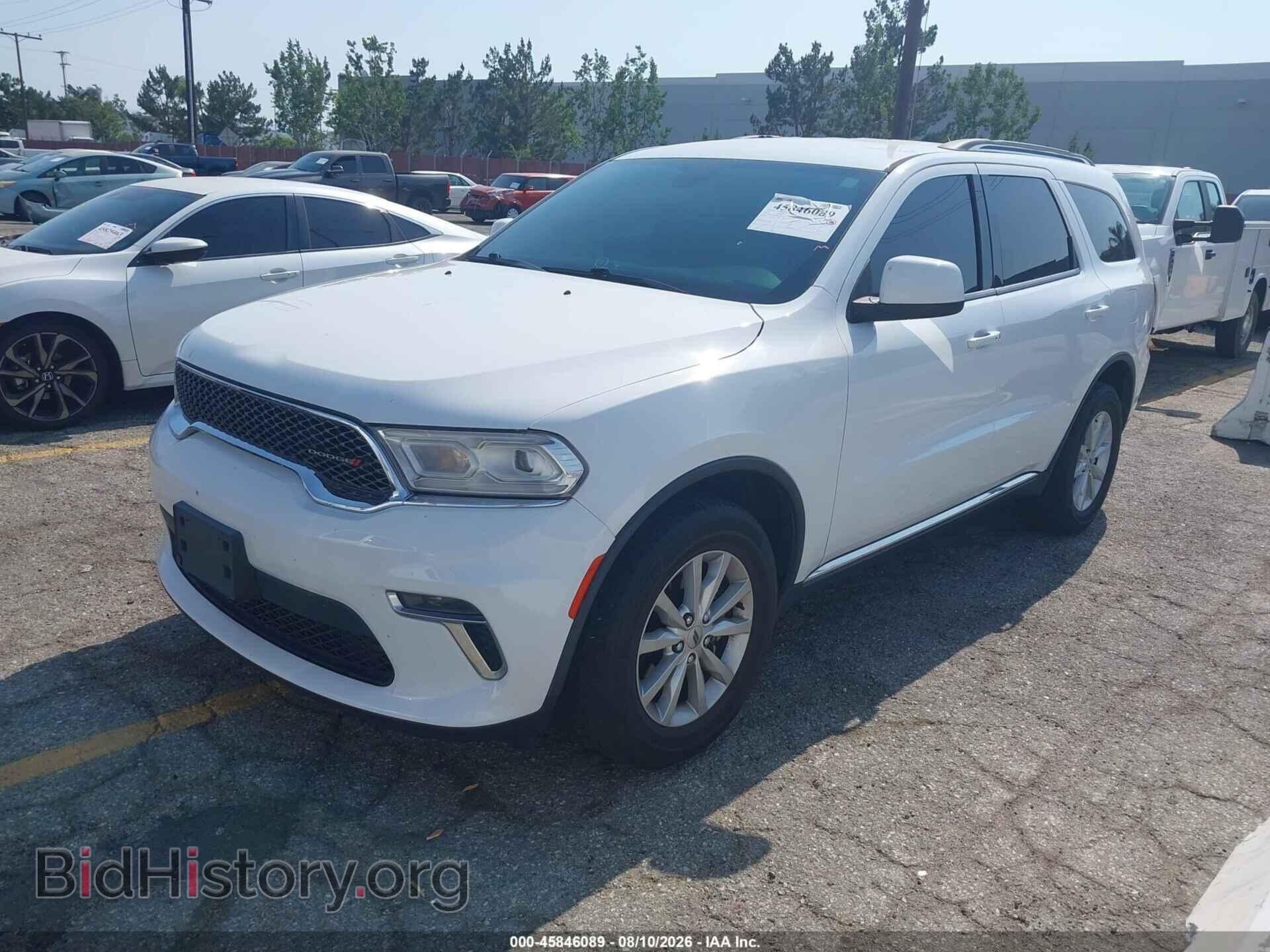 2021 DODGE DURANGO - VIN: 1C4RDJAG8MC762509 - Фото 2