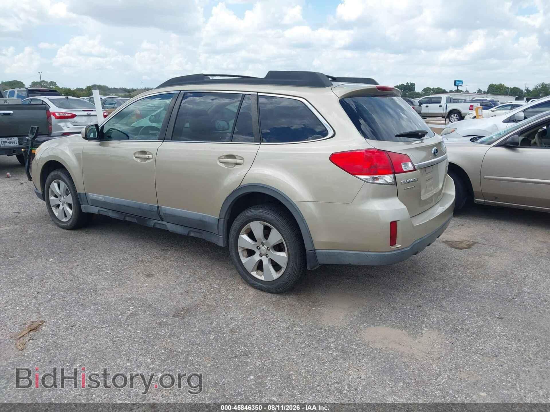 2010 SUBARU OUTBACK - VIN: 4S4BRBCC8A3349497 - Фото 3