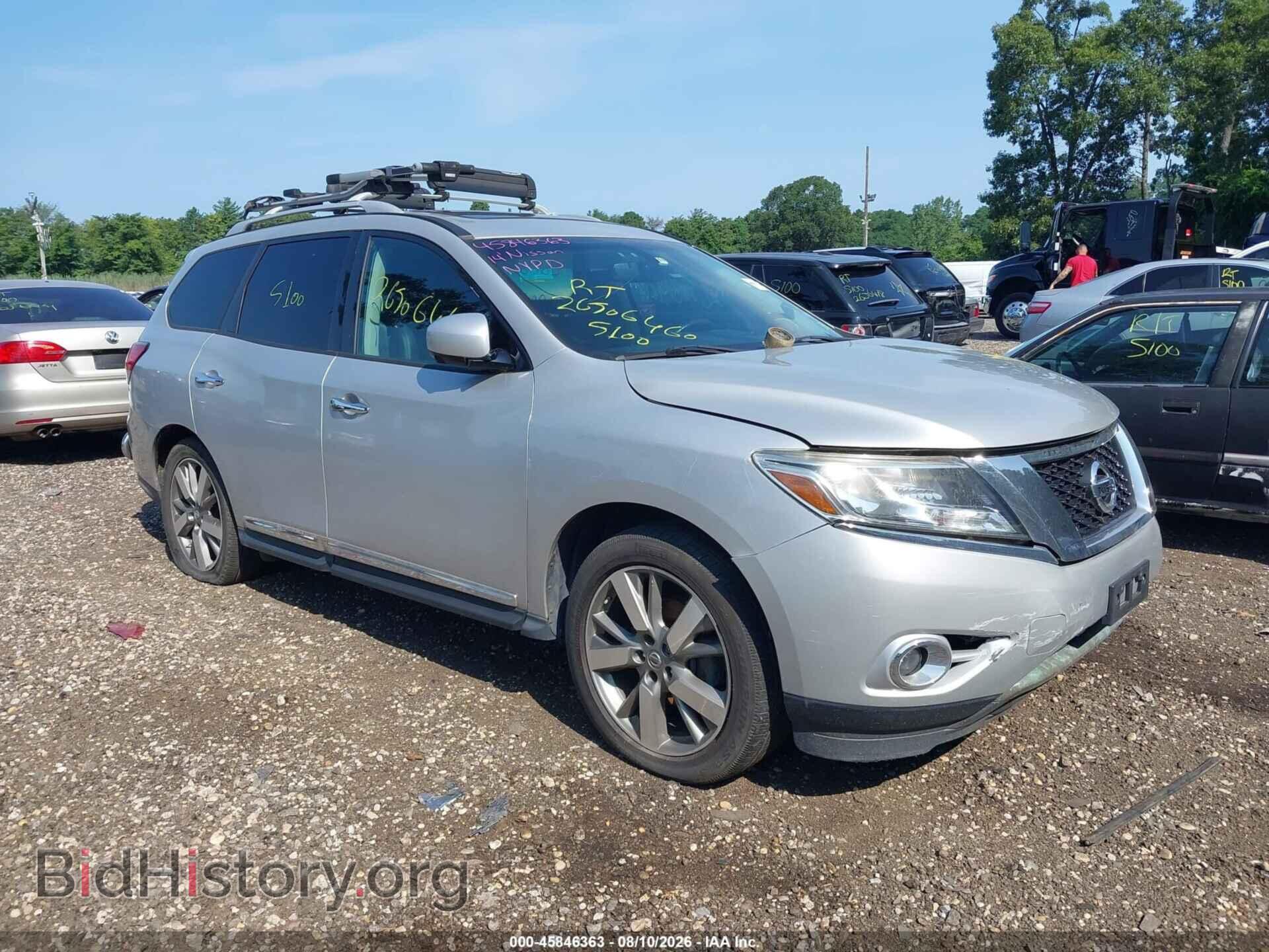 Photo 5N1AR2MM3EC625707 - NISSAN PATHFINDER 2014