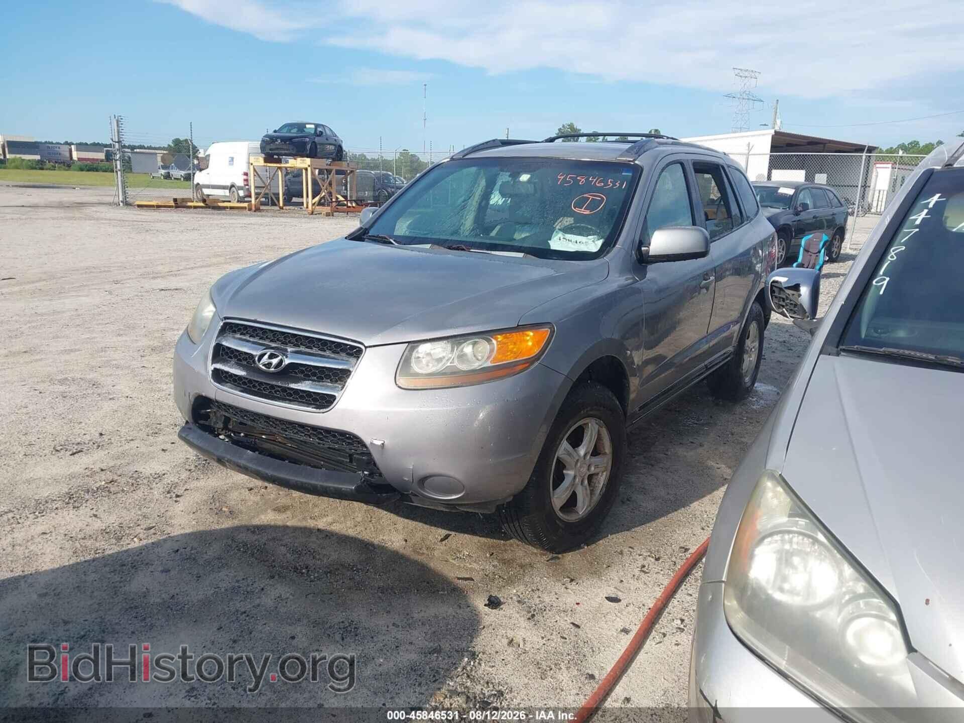2007 HYUNDAI SANTA FE - VIN: 5NMSG13D87H093630 - Фото 2