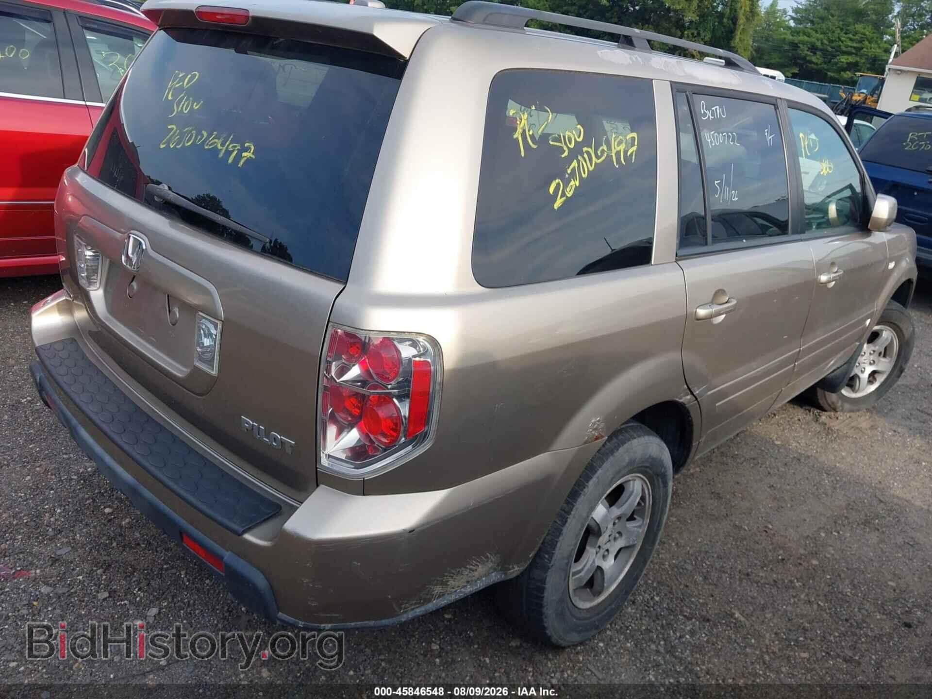 2006 HONDA PILOT - VIN: 2HKYF18646H540088 - Photo 4