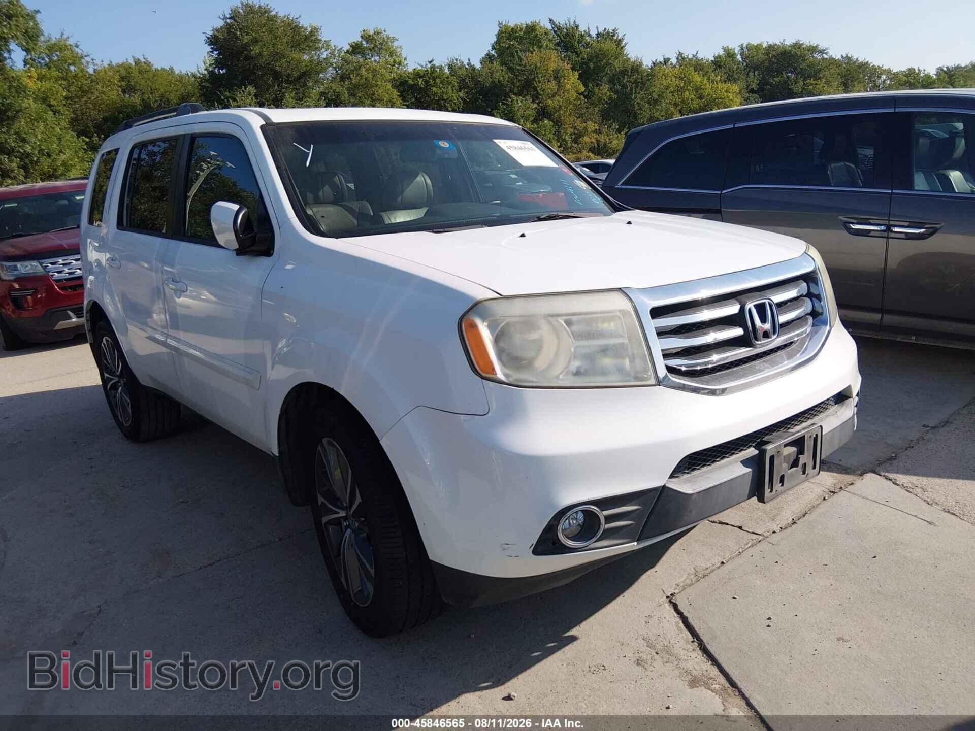 Photo 5FNYF3H69CB024119 - HONDA PILOT 2012