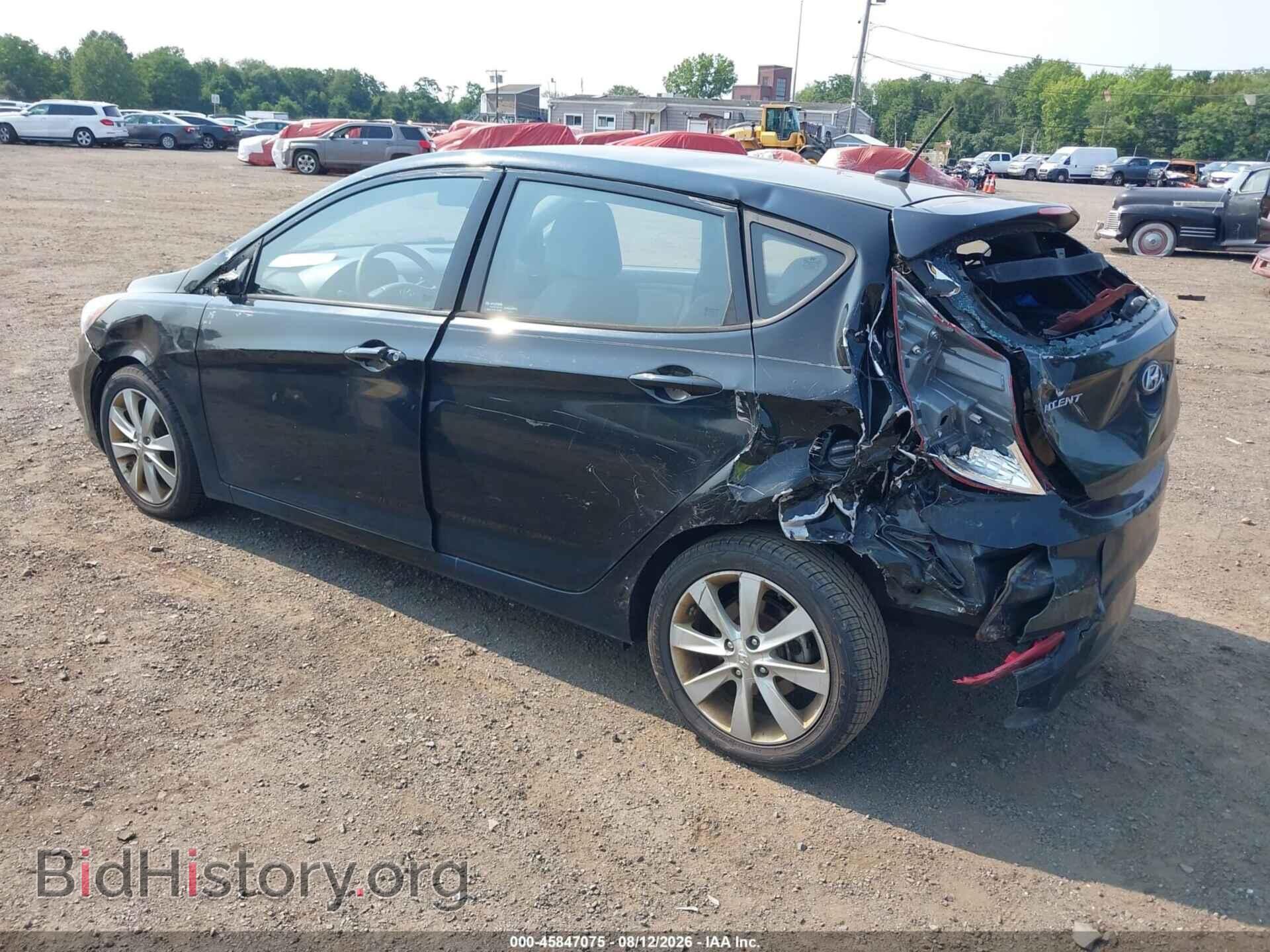 2013 HYUNDAI ACCENT - VIN: KMHCU5AE7DU119845 - Фото 3