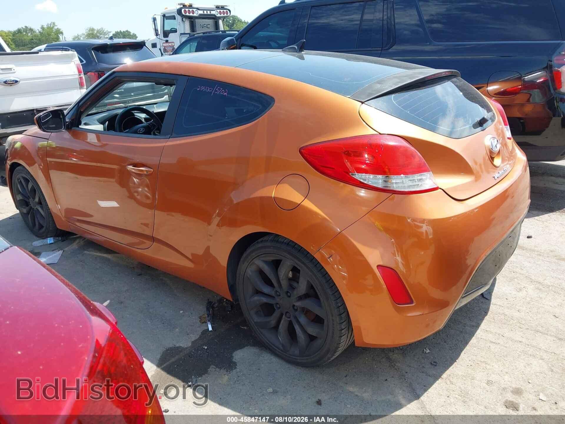 2013 HYUNDAI VELOSTER - VIN: KMHTC6AD2DU093252 - Фото 3