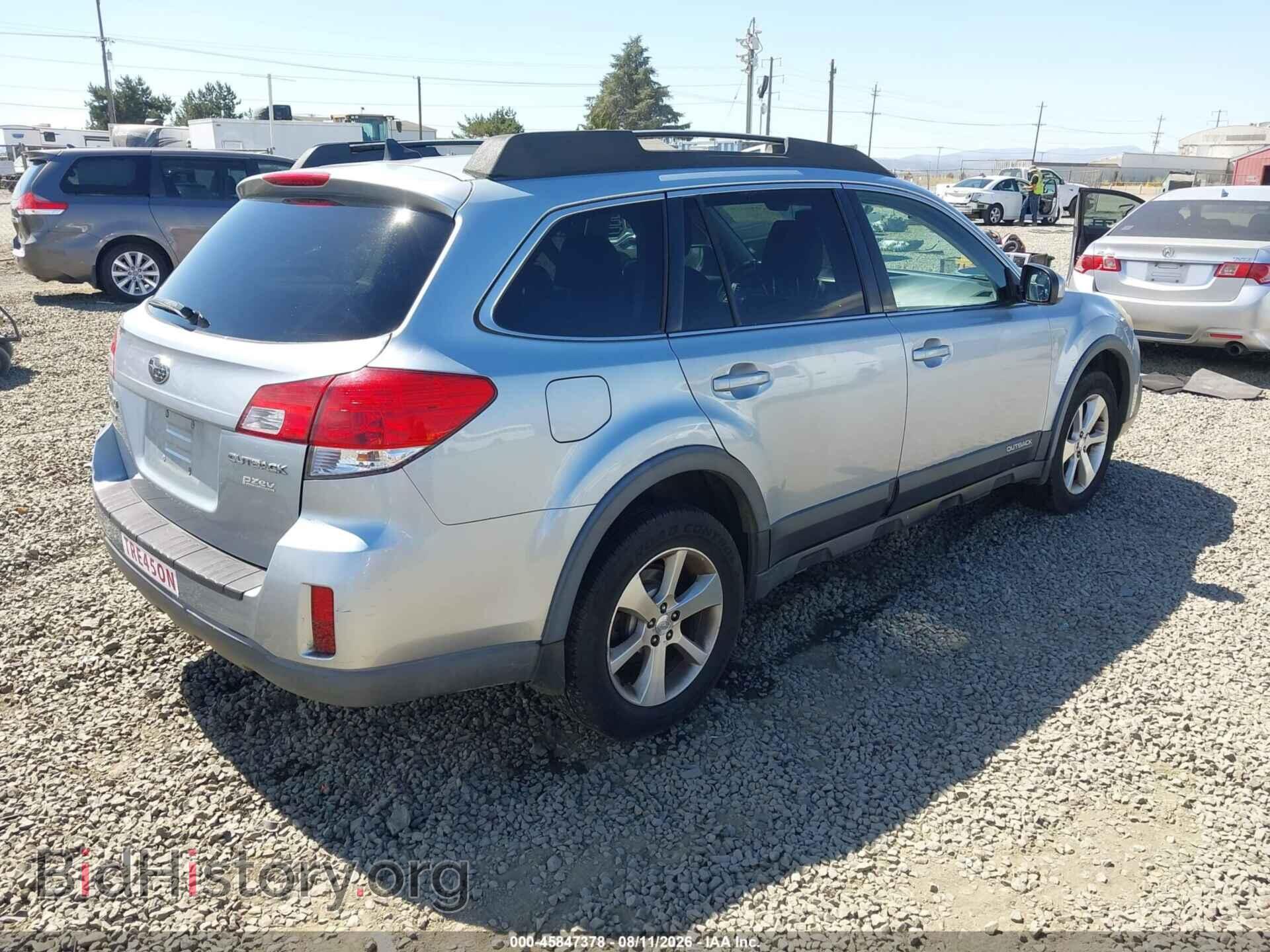 2013 SUBARU OUTBACK - VIN: 4S4BRBPC9D3232753 - Фото 4