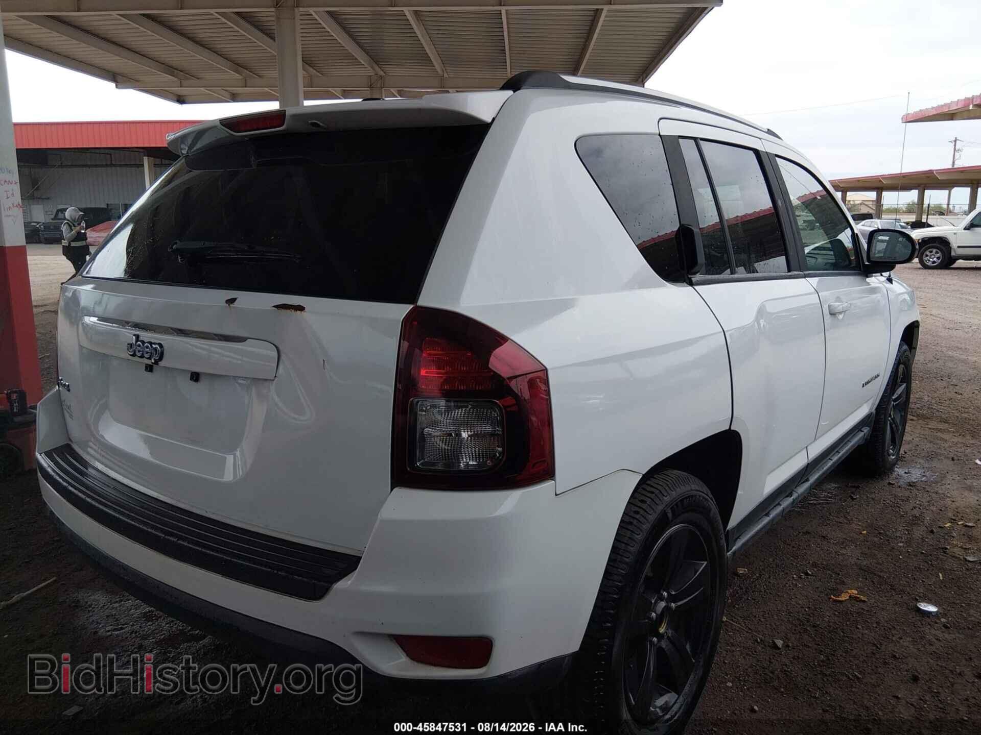 2016 JEEP COMPASS - VIN: 1C4NJDBB4GD521296 - Фото 4