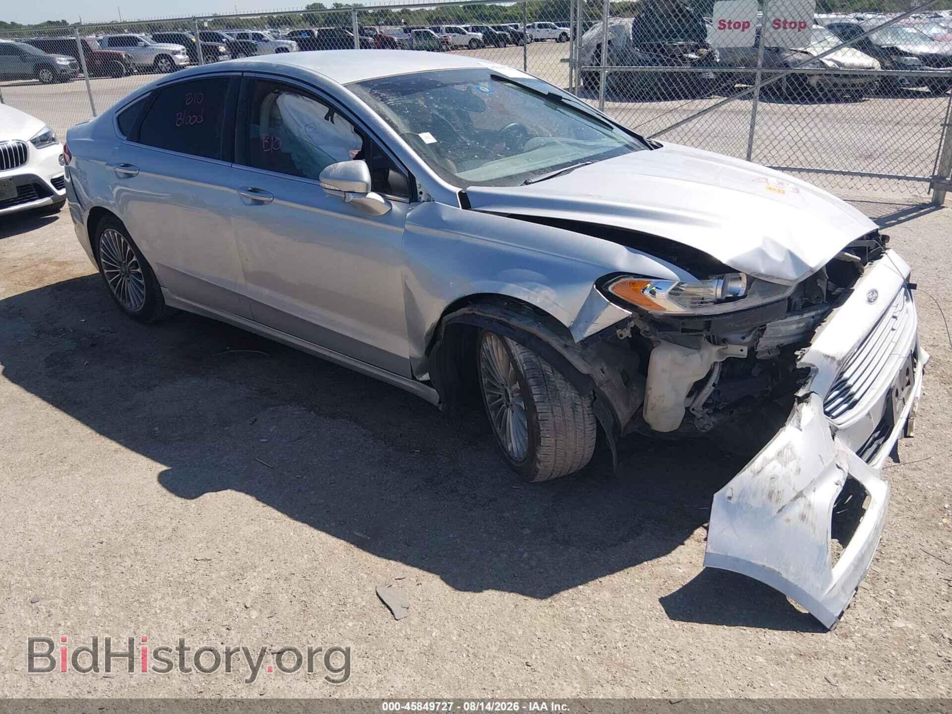 Photo 3FA6P0K99ER359846 - FORD FUSION 2014