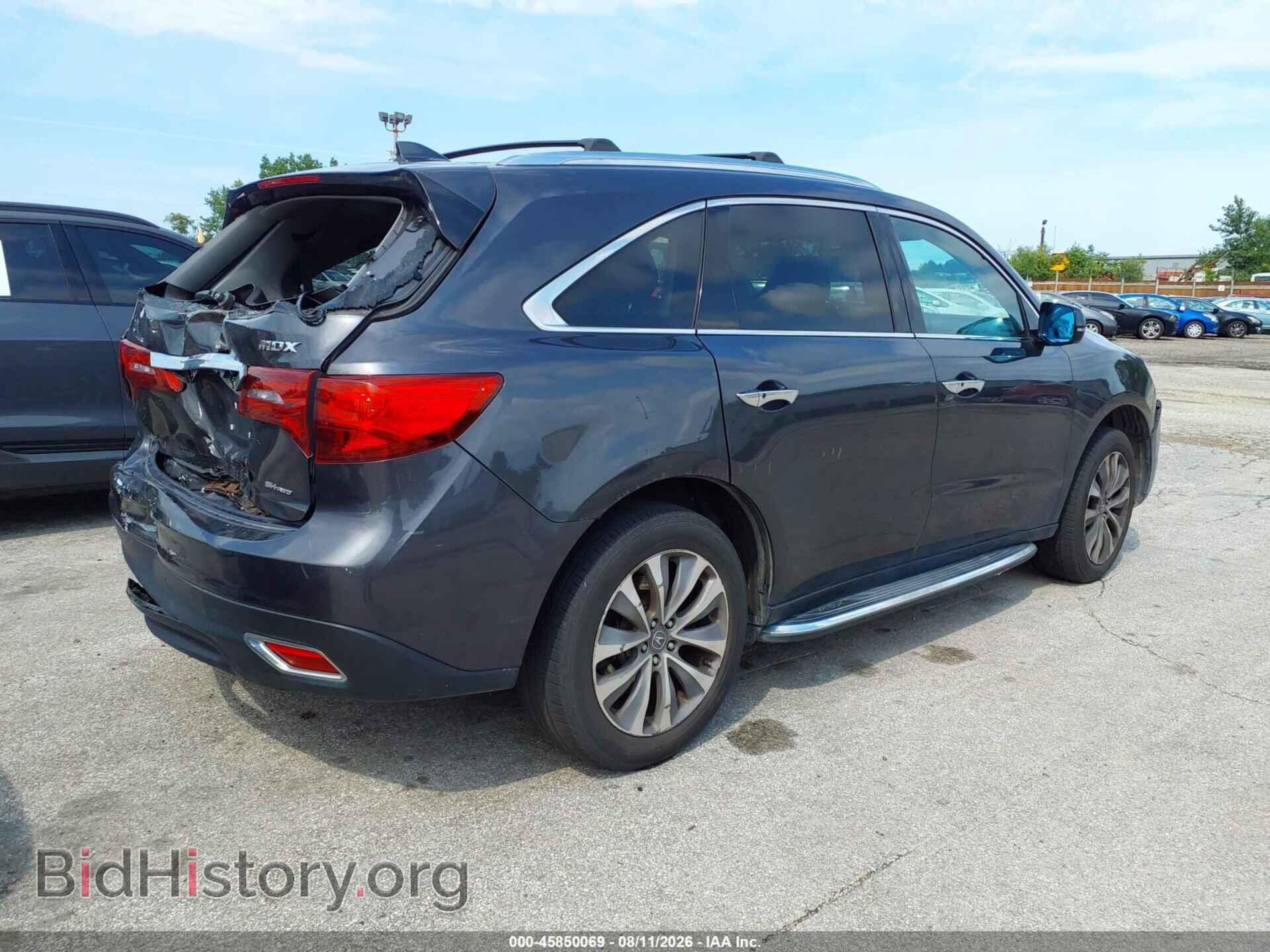 2014 ACURA MDX - VIN: 5FRYD4H4XEB028806 - Photo 4