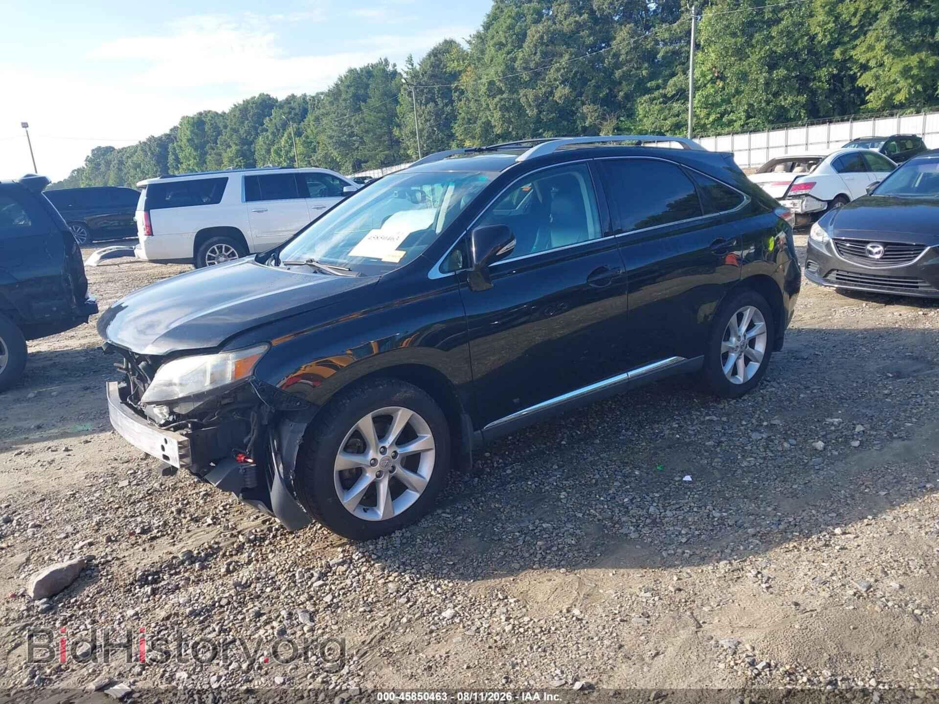 2011 LEXUS RX 350 - VIN: 2T2ZK1BA3BC059643 - Фото 2
