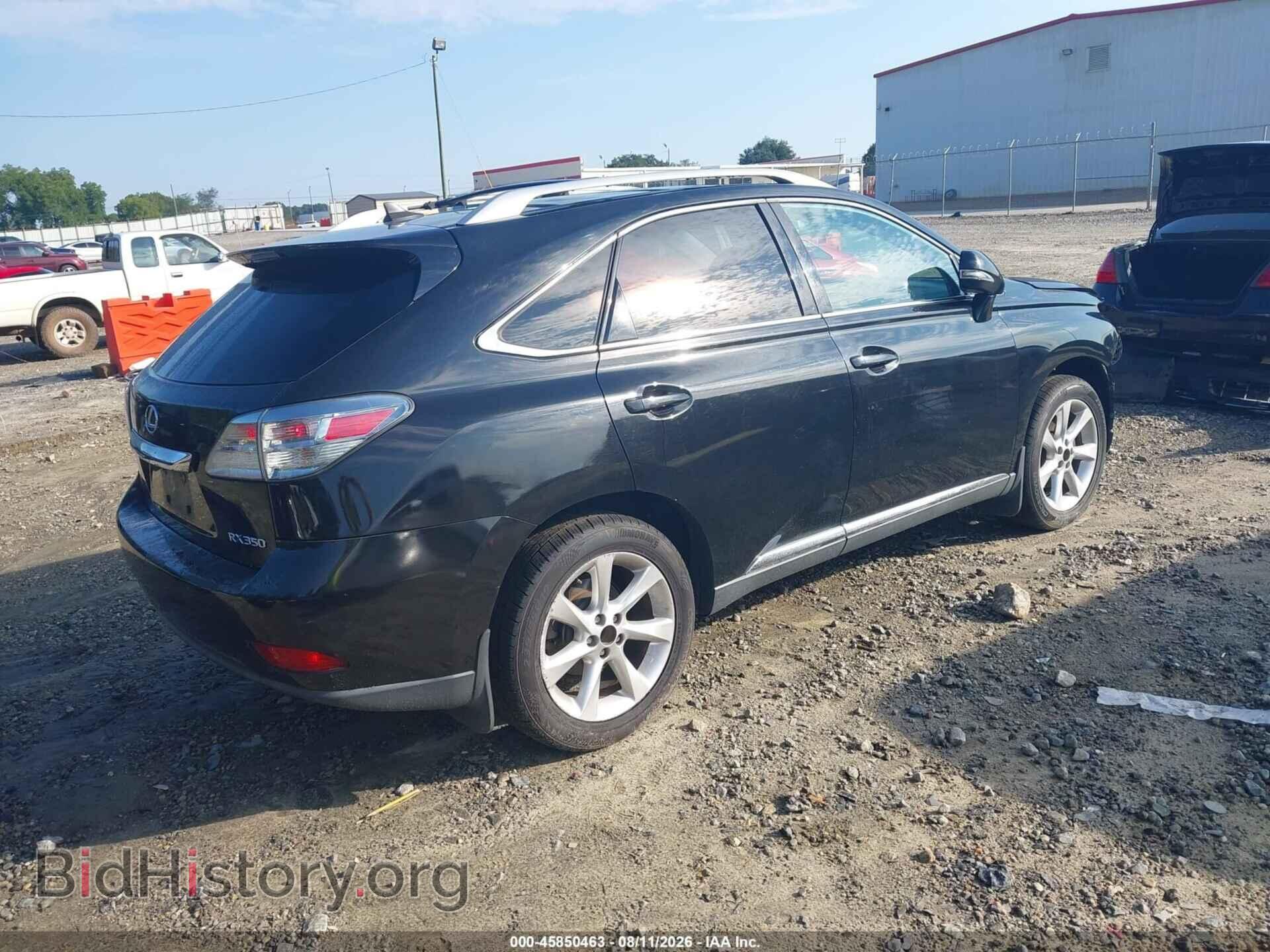 2011 LEXUS RX 350 - VIN: 2T2ZK1BA3BC059643 - Фото 4
