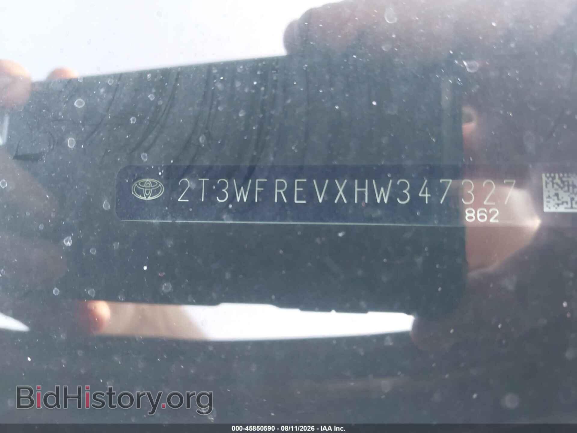 2017 TOYOTA RAV4 - VIN: 2T3WFREVXHW347327 - Photo 9