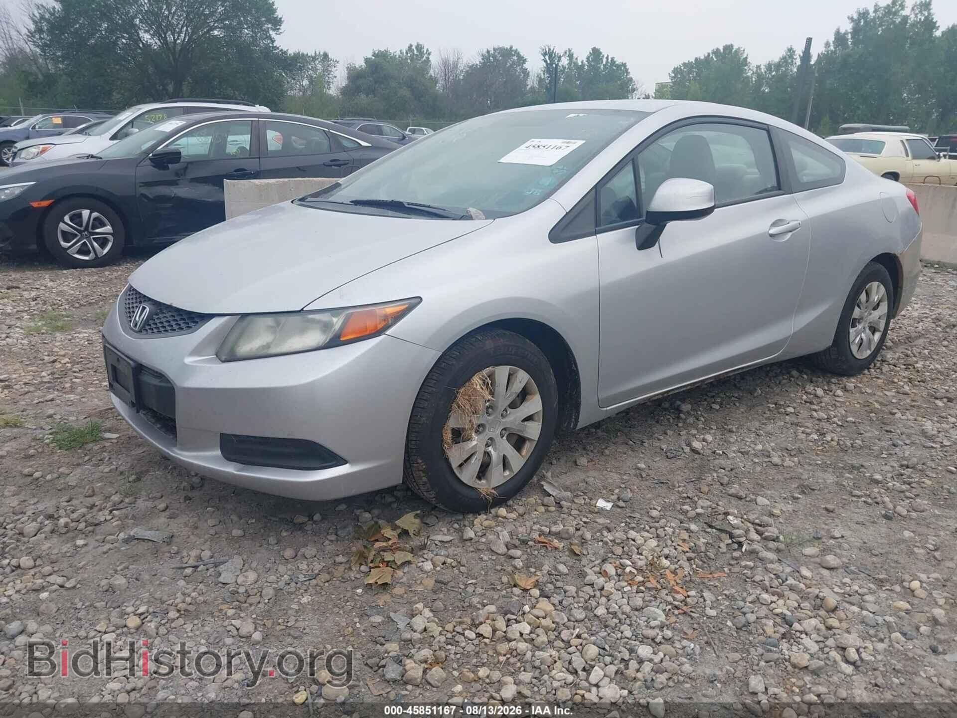 2012 HONDA CIVIC - VIN: 2HGFG3B50CH543785 - Фото 2