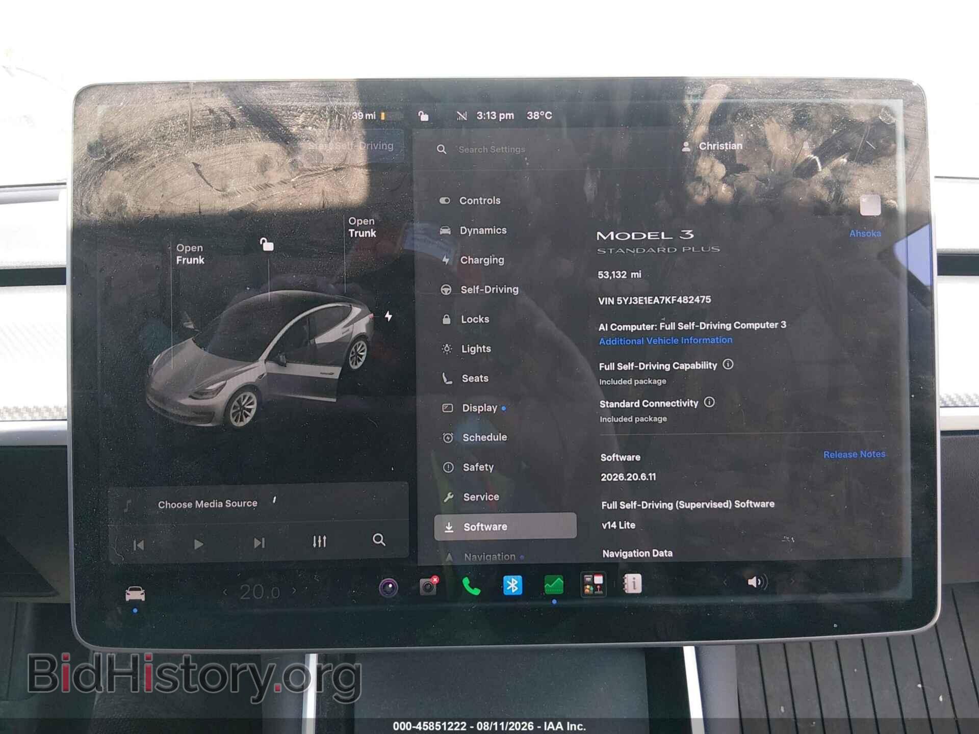 2019 TESLA MODEL 3 - VIN: 5YJ3E1EA7KF482475 - Photo 7