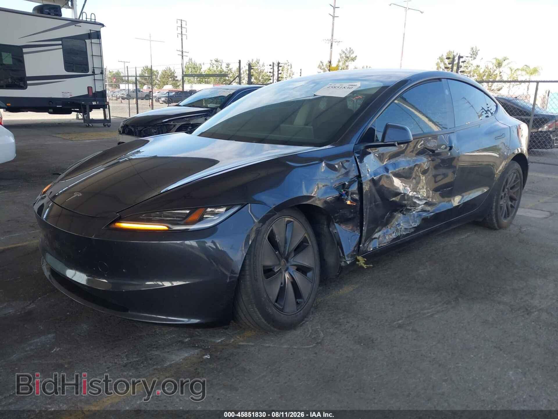 2025 TESLA MODEL 3 - VIN: 5YJ3E1EA1SF050464 - Photo 2