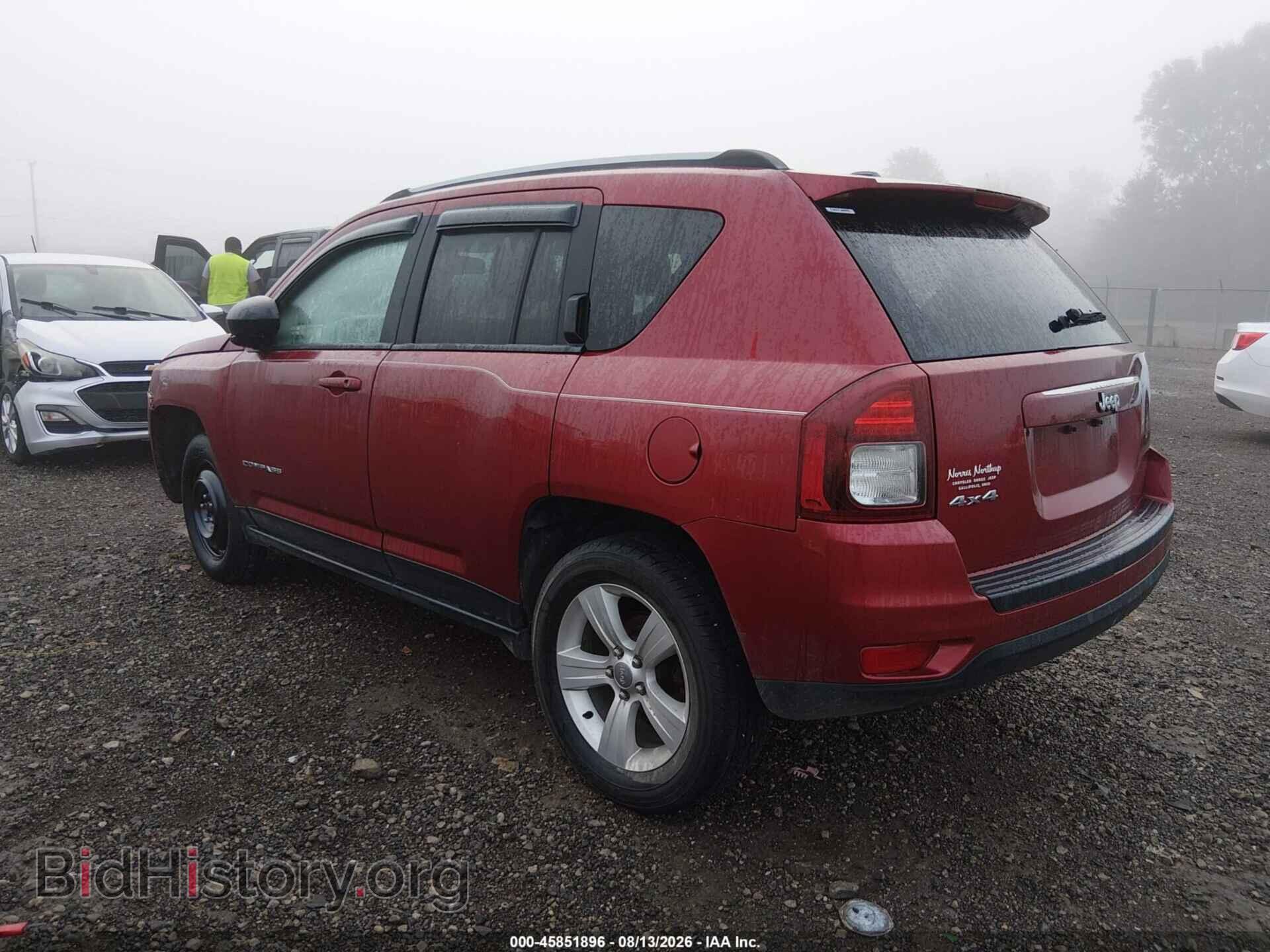 2016 JEEP COMPASS - VIN: 1C4NJDBB8GD712929 - Фото 3