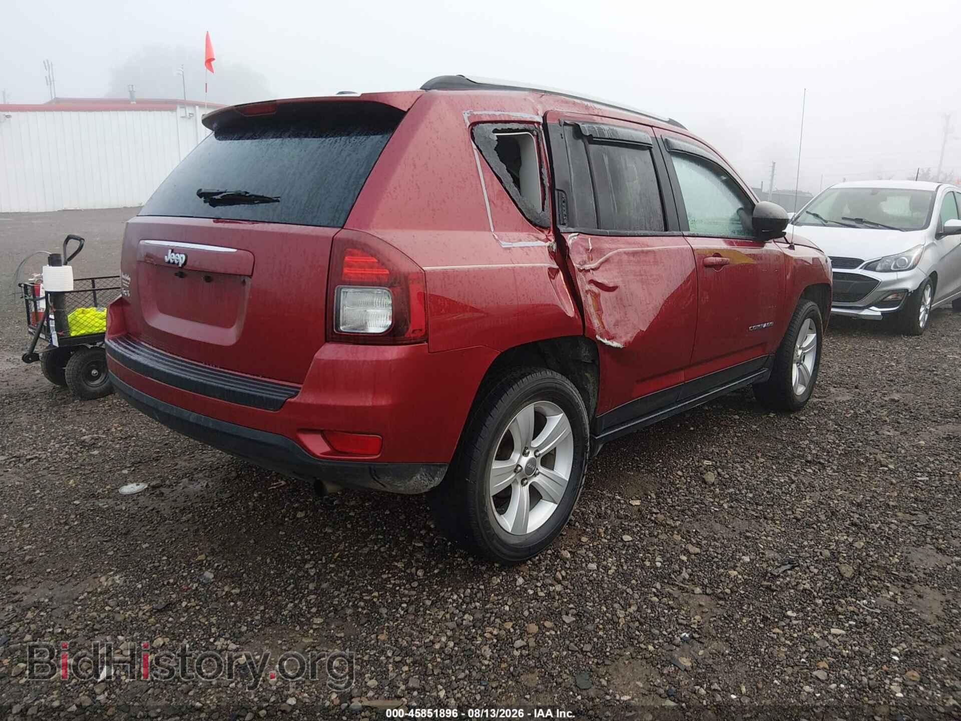 2016 JEEP COMPASS - VIN: 1C4NJDBB8GD712929 - Фото 4