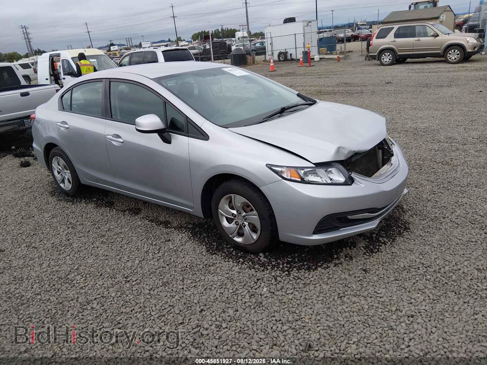 Фотография 19XFB2F54DE243505 - HONDA CIVIC 2013