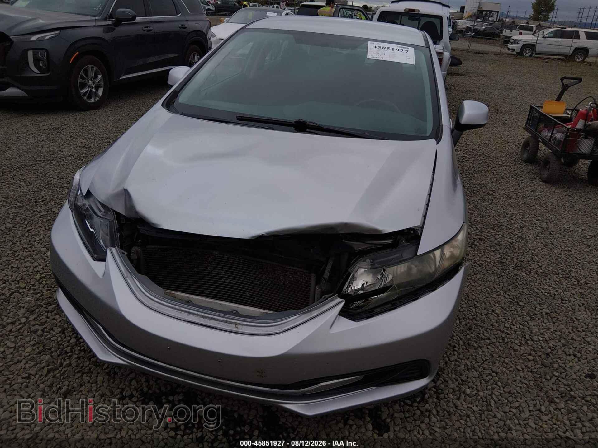 2013 HONDA CIVIC - VIN: 19XFB2F54DE243505 - Фото 6
