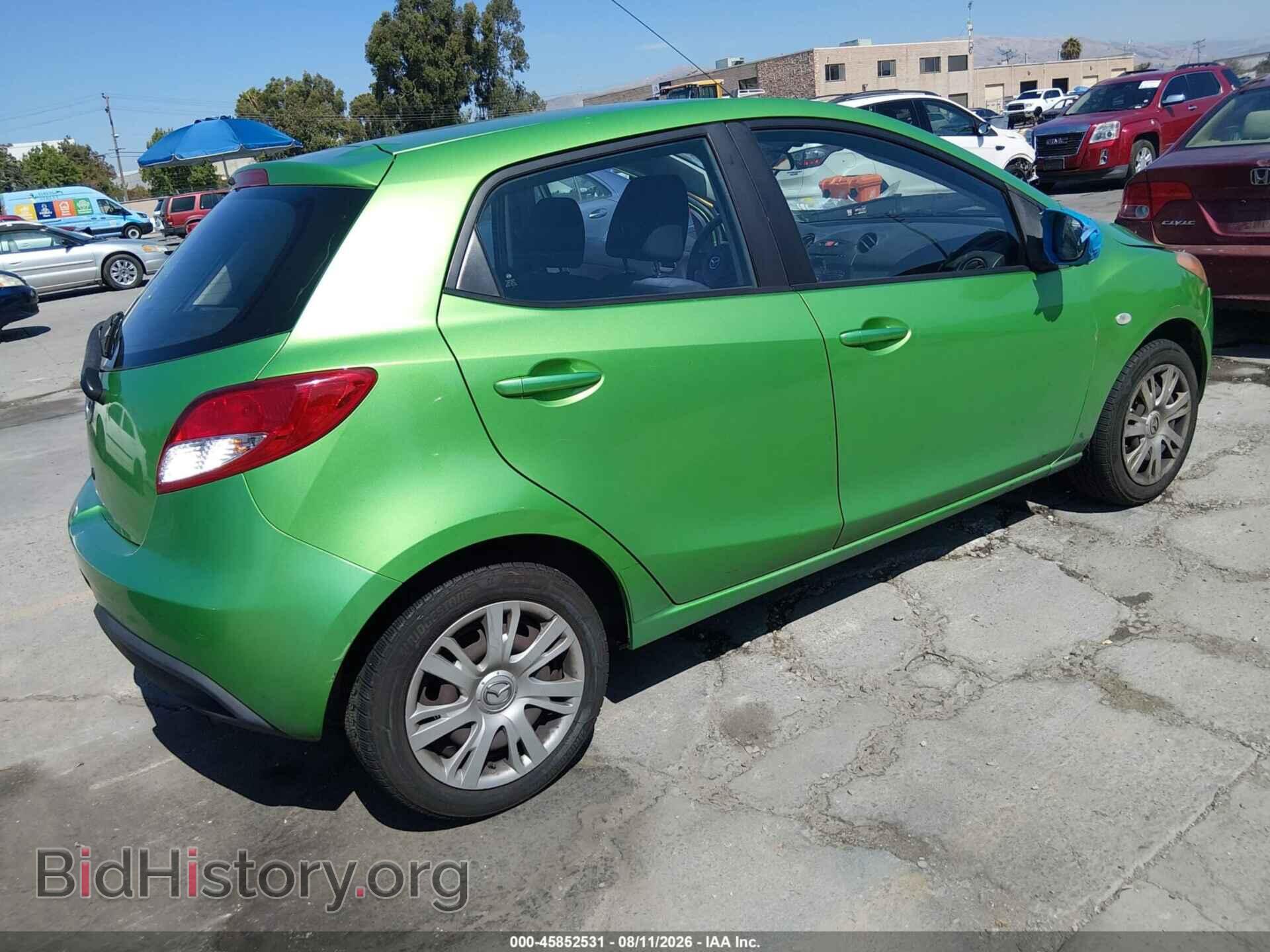 2011 MAZDA MAZDA2 - VIN: JM1DE1HZ2B0125371 - Фото 4