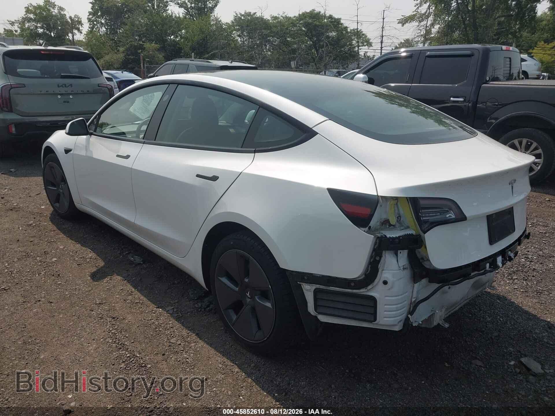 2022 TESLA MODEL 3 - VIN: 5YJ3E1EA5NF114445 - Фото 3
