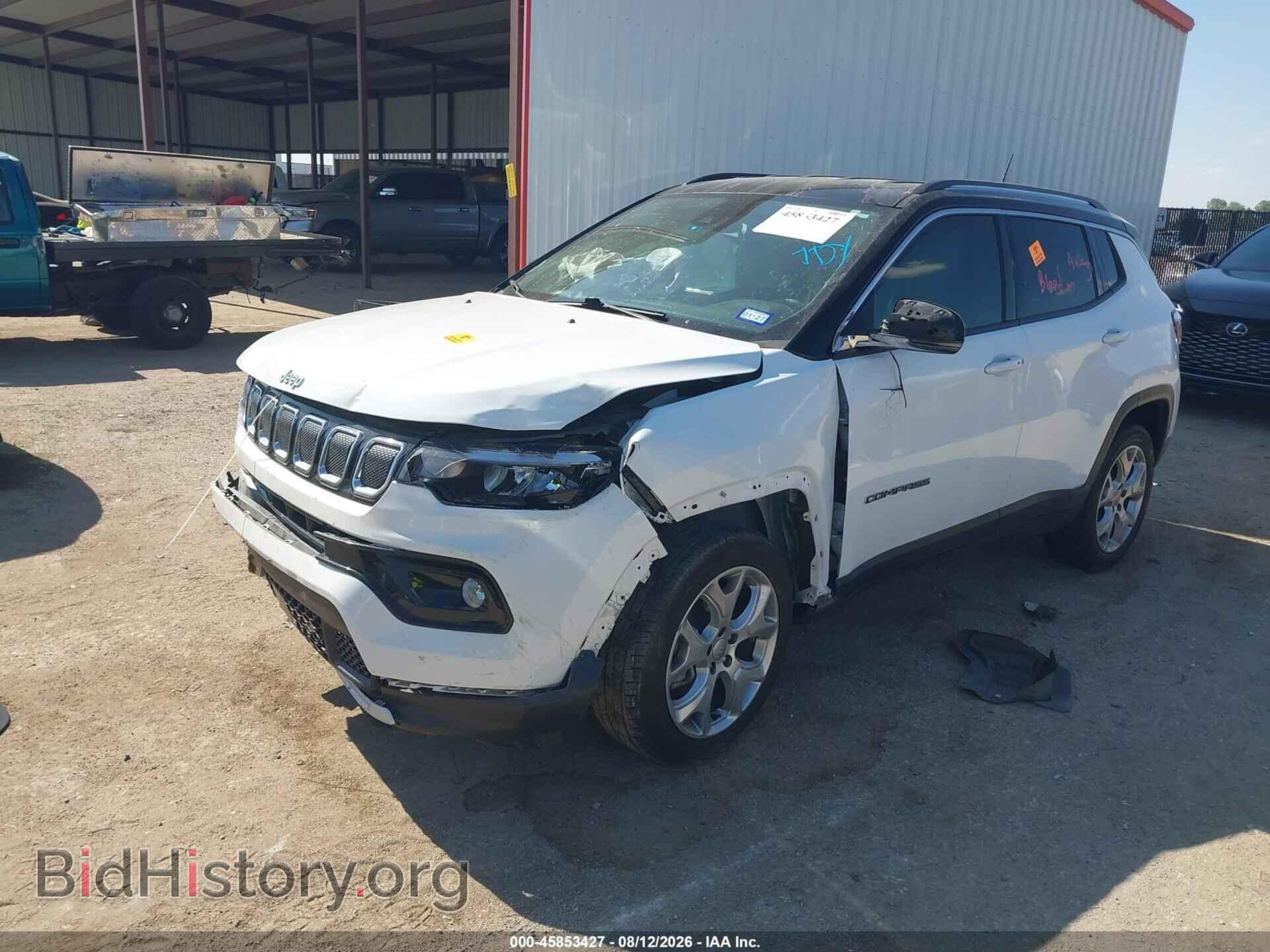 2022 JEEP COMPASS - VIN: 3C4NJDCB9NT136631 - Фото 2