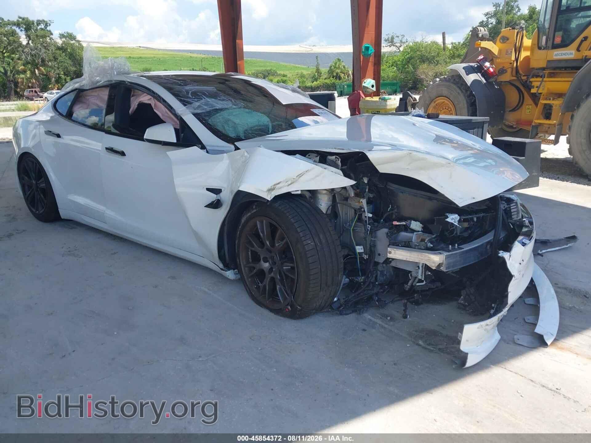 Photo 5YJSA1E59MF453394 - TESLA MODEL S 2021
