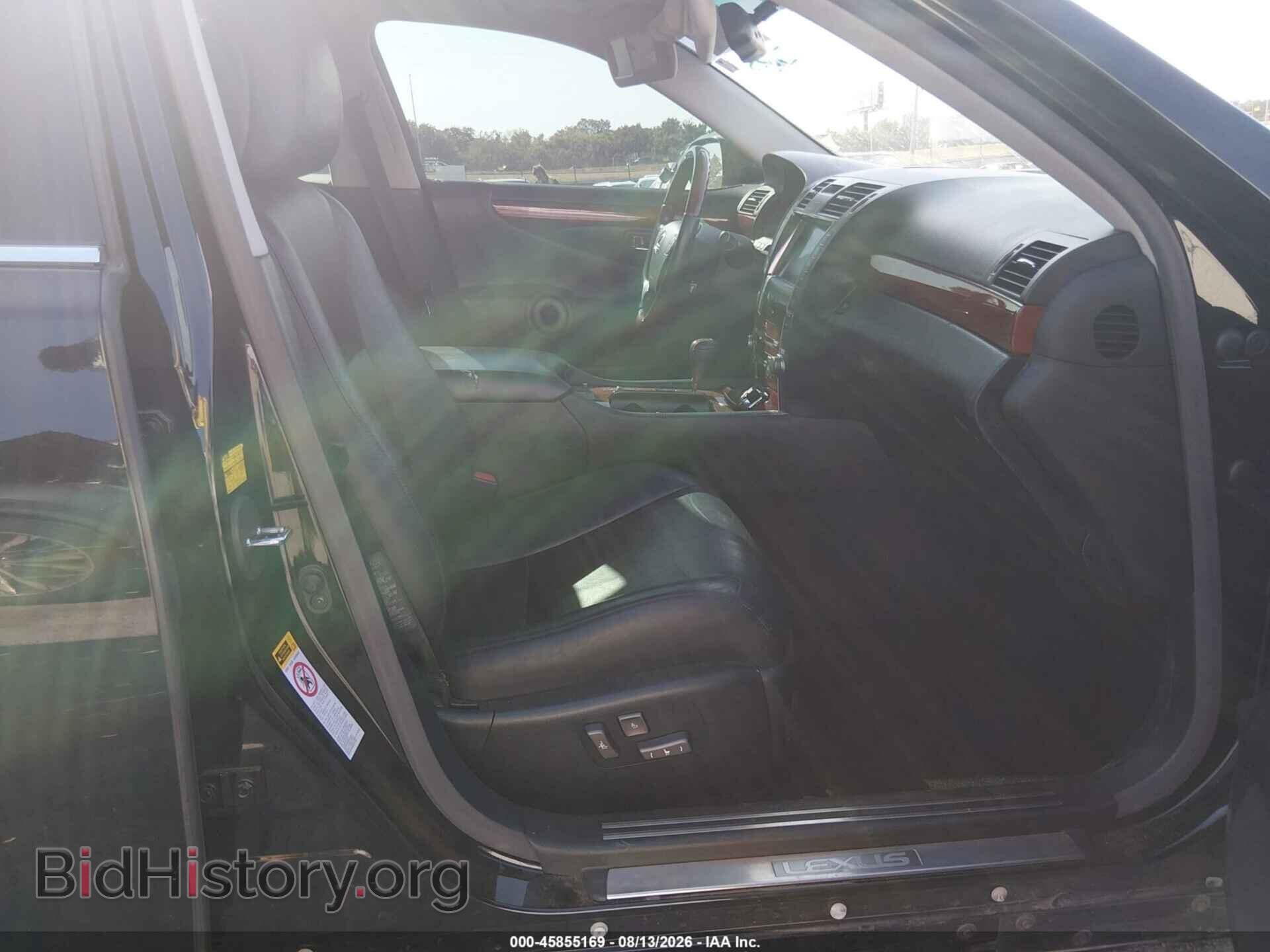 2008 LEXUS LS 460 - VIN: JTHBL46F585077687 - Фото 5