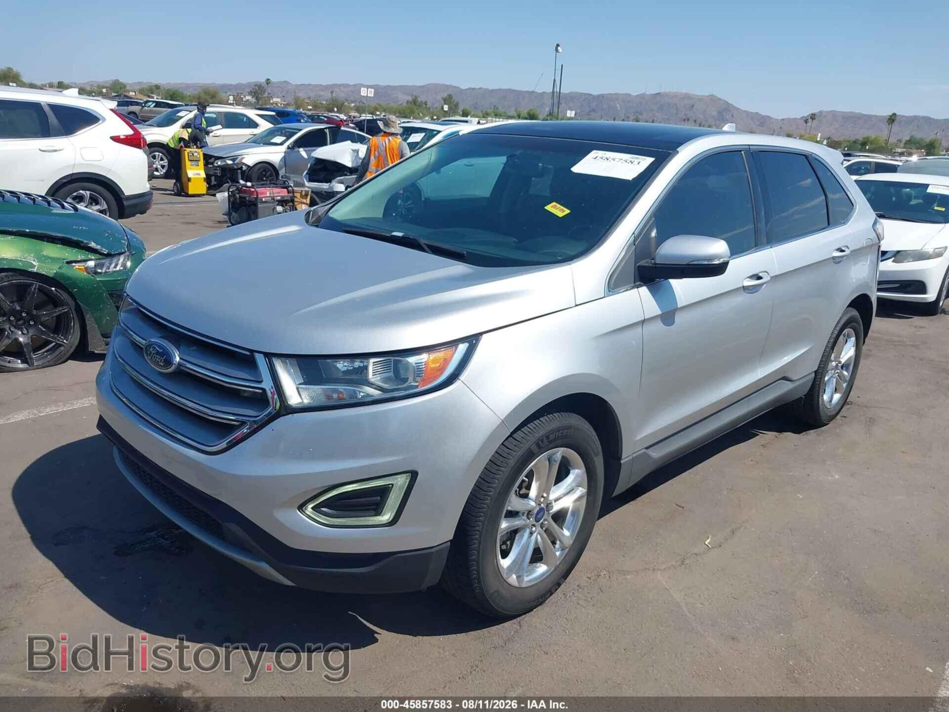 2015 FORD EDGE - VIN: 2FMTK3J87FBB45620 - Фото 2