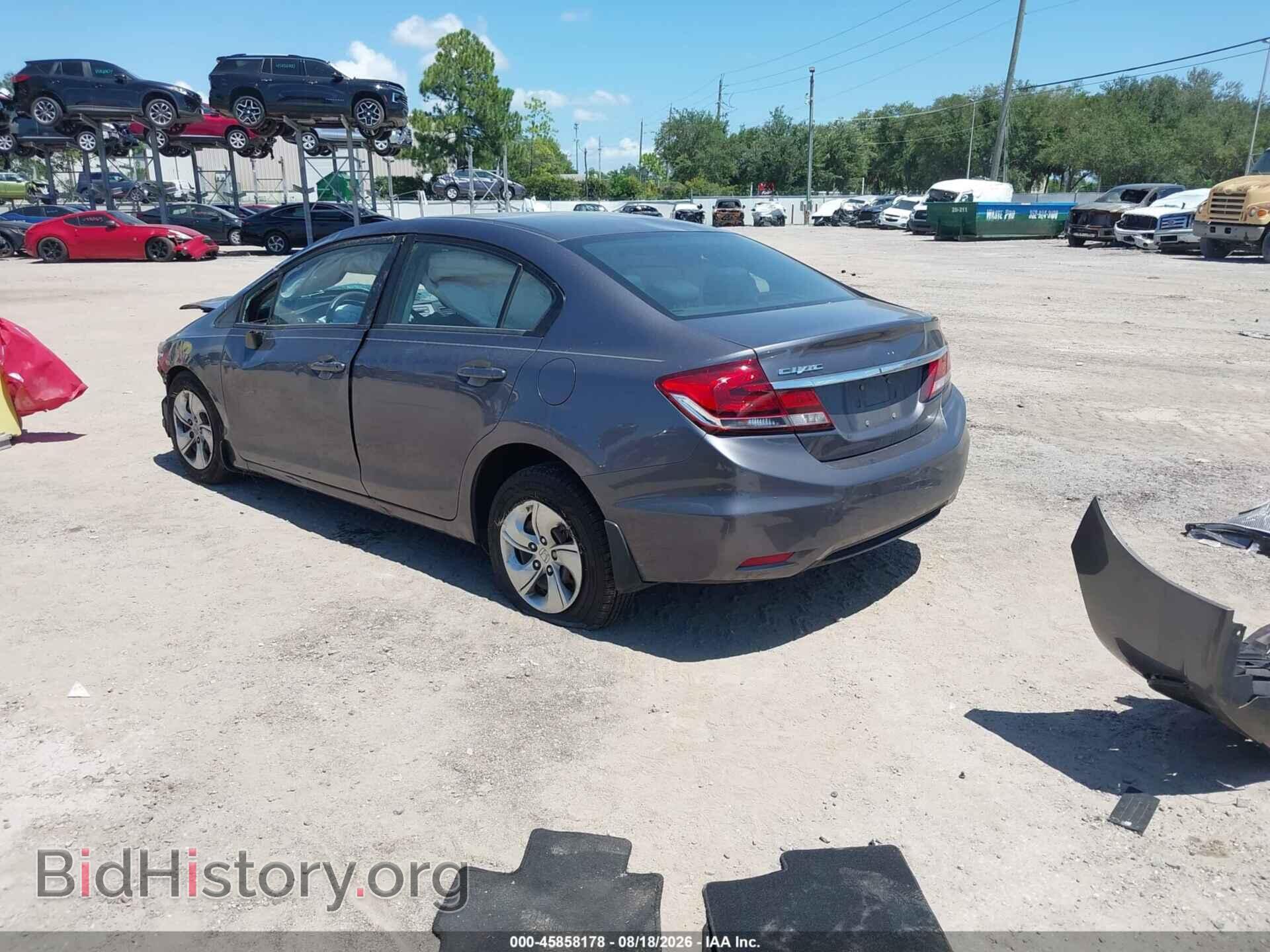2014 HONDA CIVIC - VIN: 19XFB2F59EE064037 - Фото 3