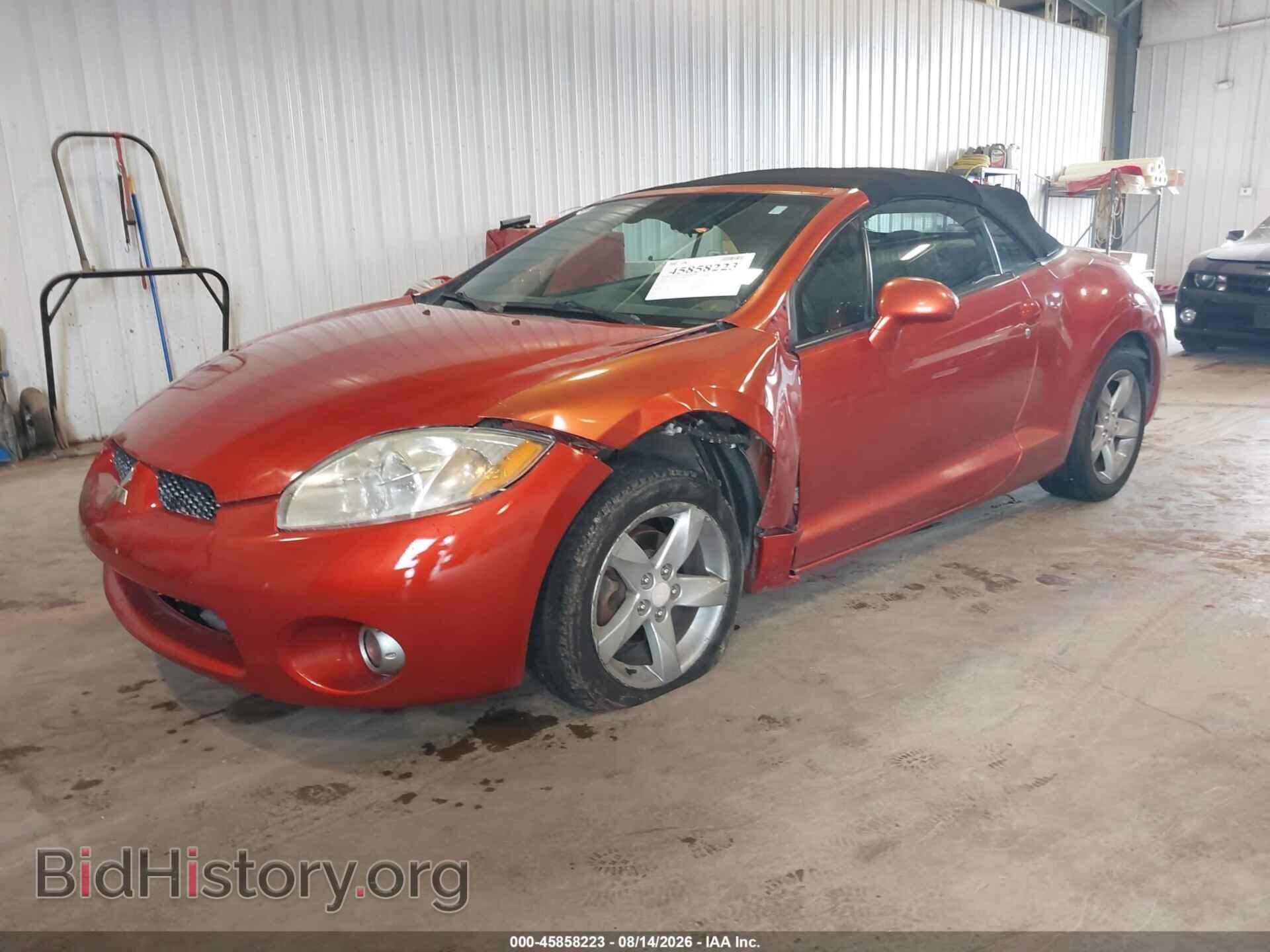 2007 MITSUBISHI ECLIPSE - VIN: 4A3AL25F57E070267 - Фото 2