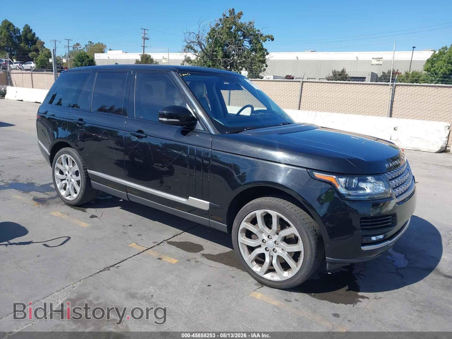 Фотография SALGS2EF9GA270309 - LAND ROVER RANGE ROVER 2016