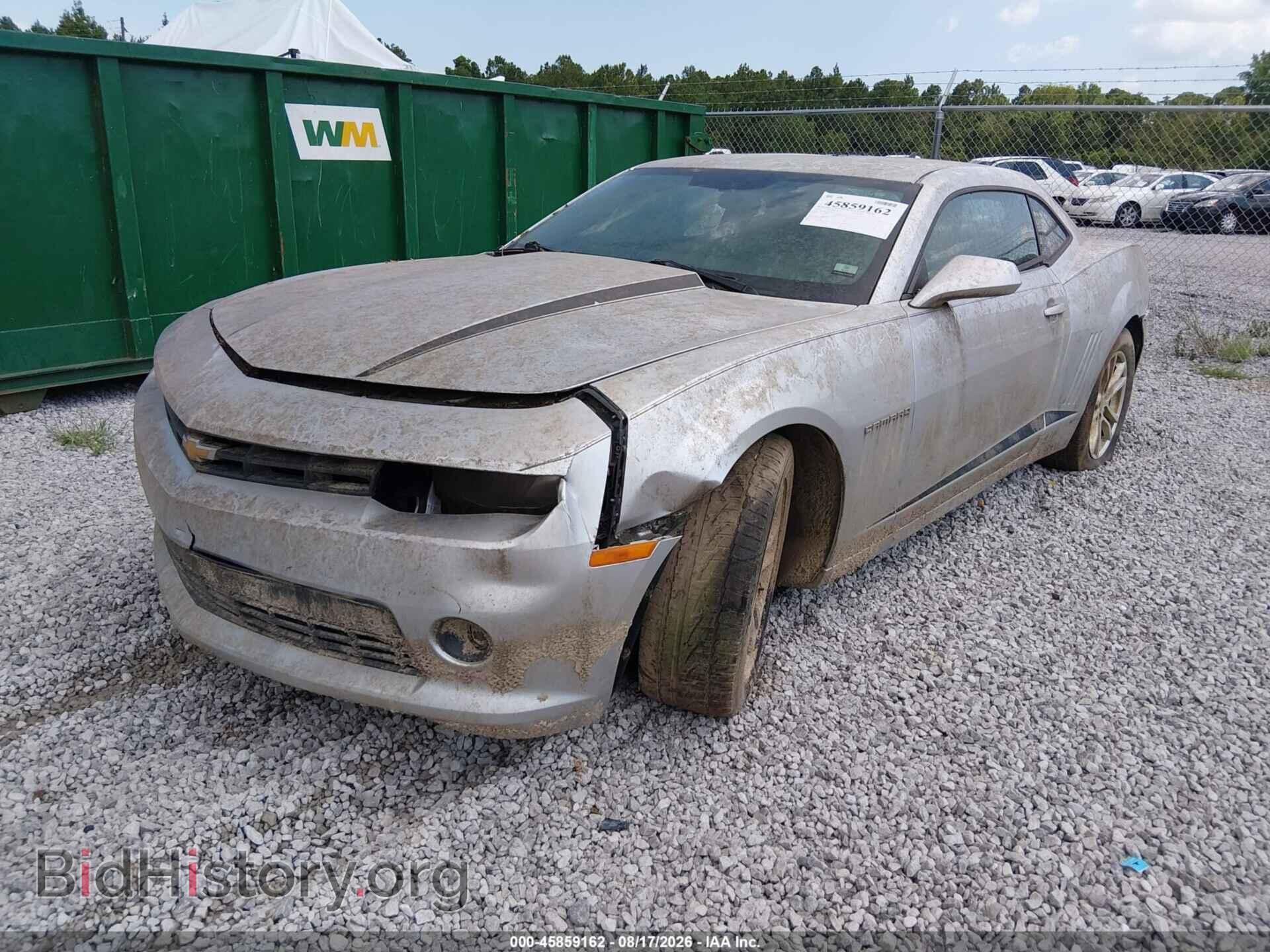 2014 CHEVROLET CAMARO - VIN: 2G1FB1E39E9128577 - Фото 2