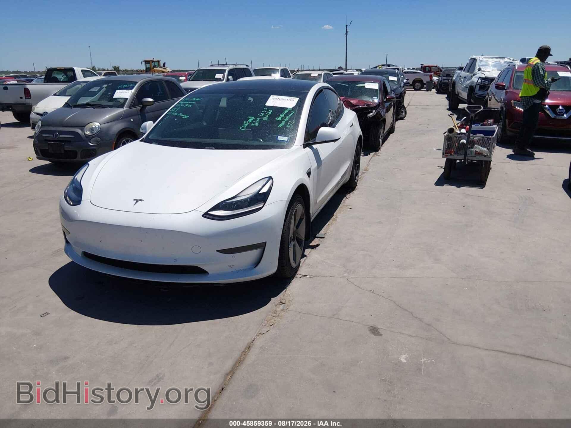 2021 TESLA MODEL 3 - VIN: 5YJ3E1EB6MF049869 - Photo 2