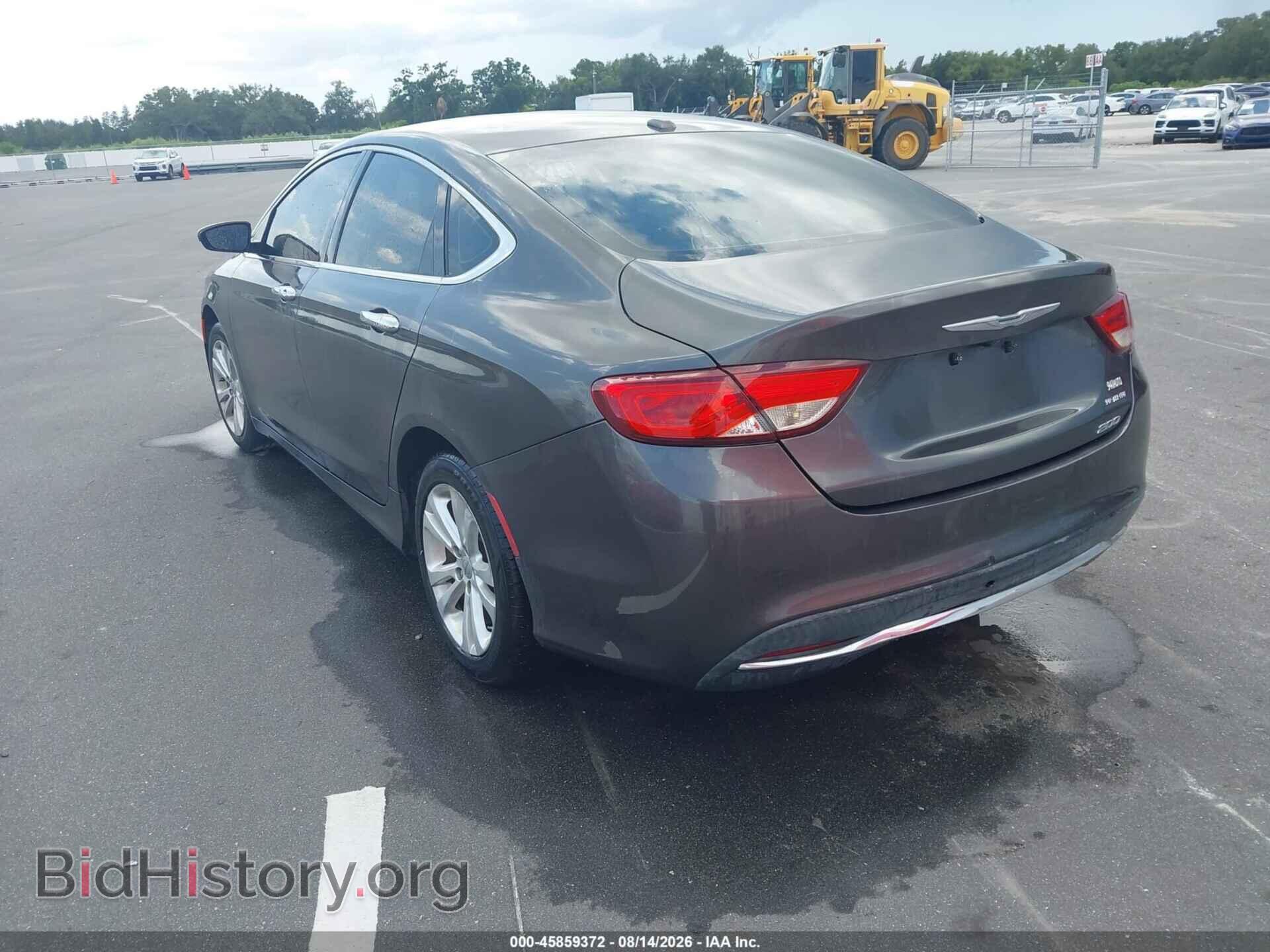 2015 CHRYSLER 200 - VIN: 1C3CCCAB0FN654793 - Фото 3