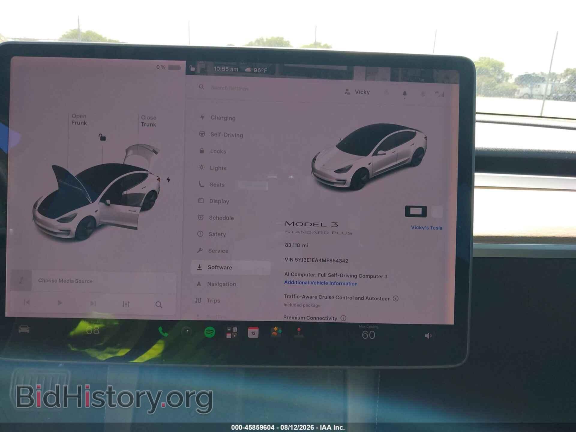 2021 TESLA MODEL 3 - VIN: 5YJ3E1EA4MF854342 - Photo 7