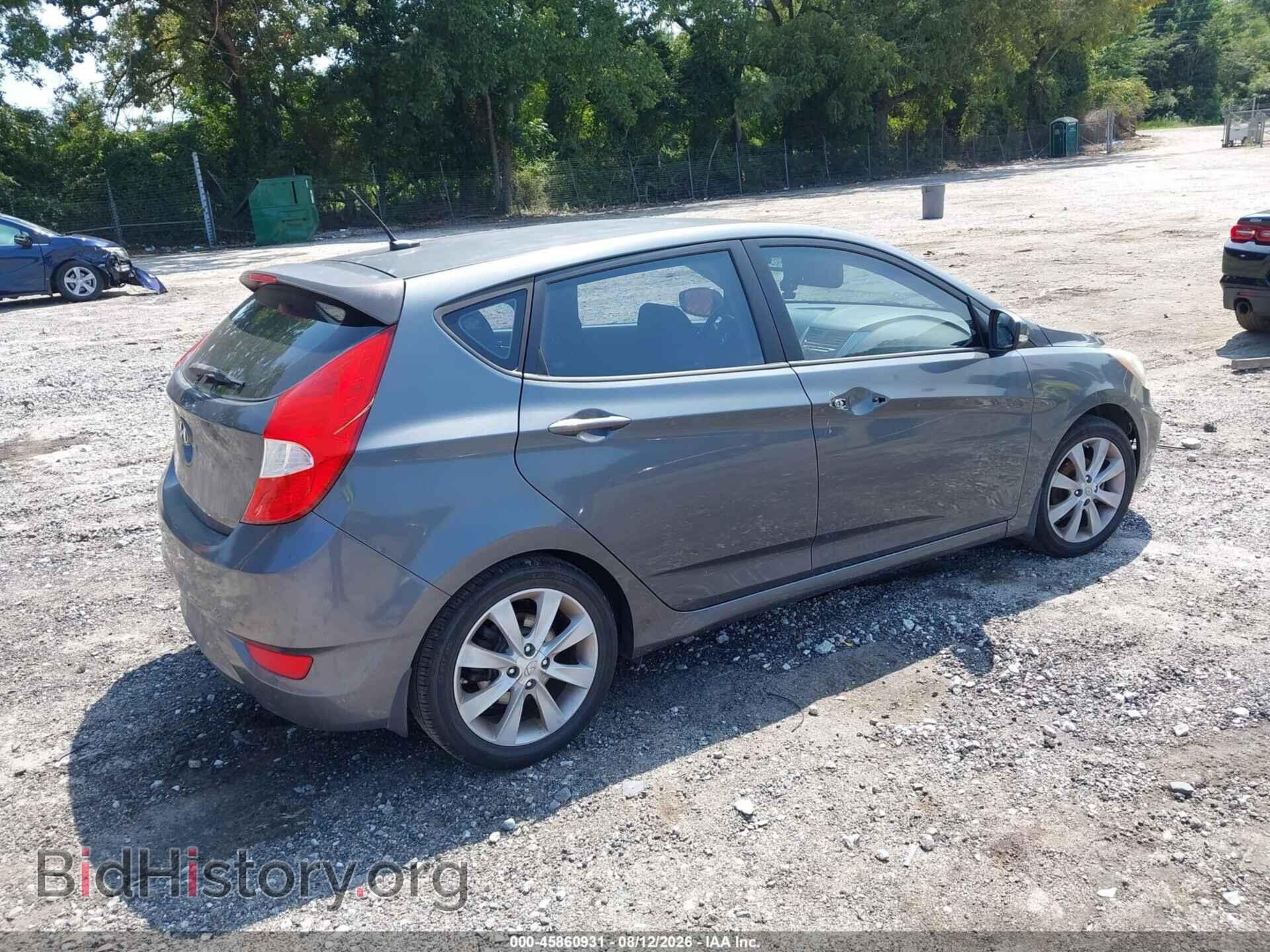 2013 HYUNDAI ACCENT - VIN: KMHCU5AE5DU090054 - Фото 4