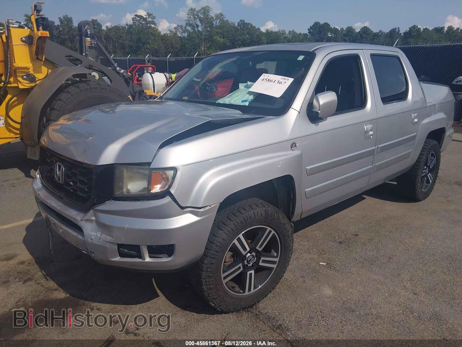 2014 HONDA RIDGELINE - VIN: 5FPYK1F66EB009476 - Фото 2