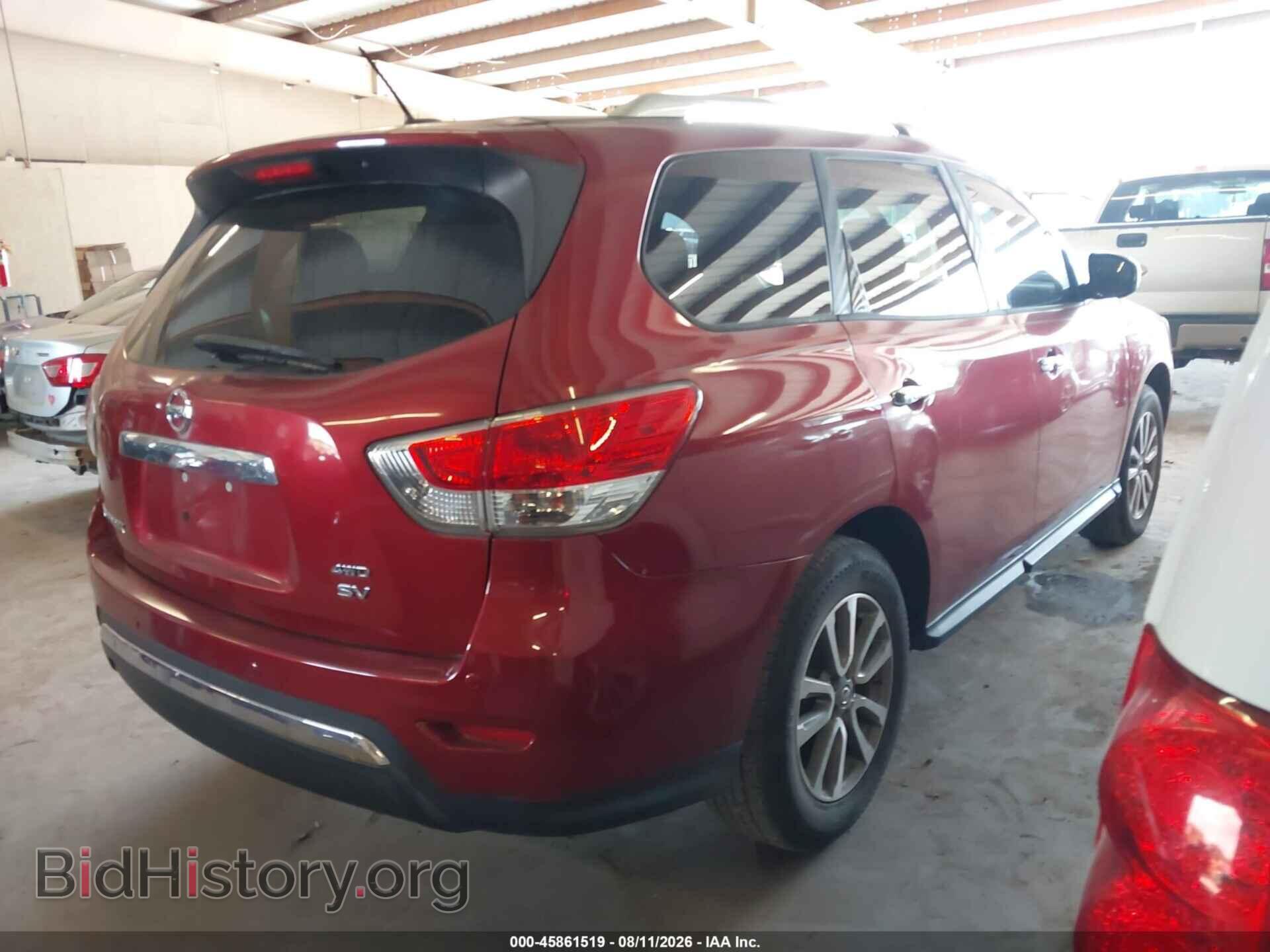 2014 NISSAN PATHFINDER - VIN: 5N1AR2MM0EC623705 - Фото 4