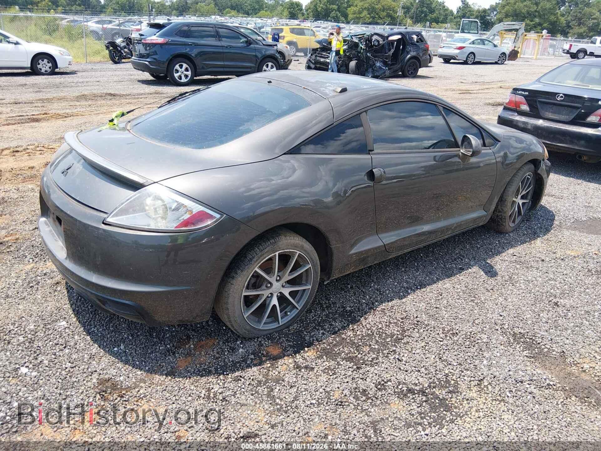 2012 MITSUBISHI ECLIPSE - VIN: 4A31K5DF1CE003150 - Фото 4