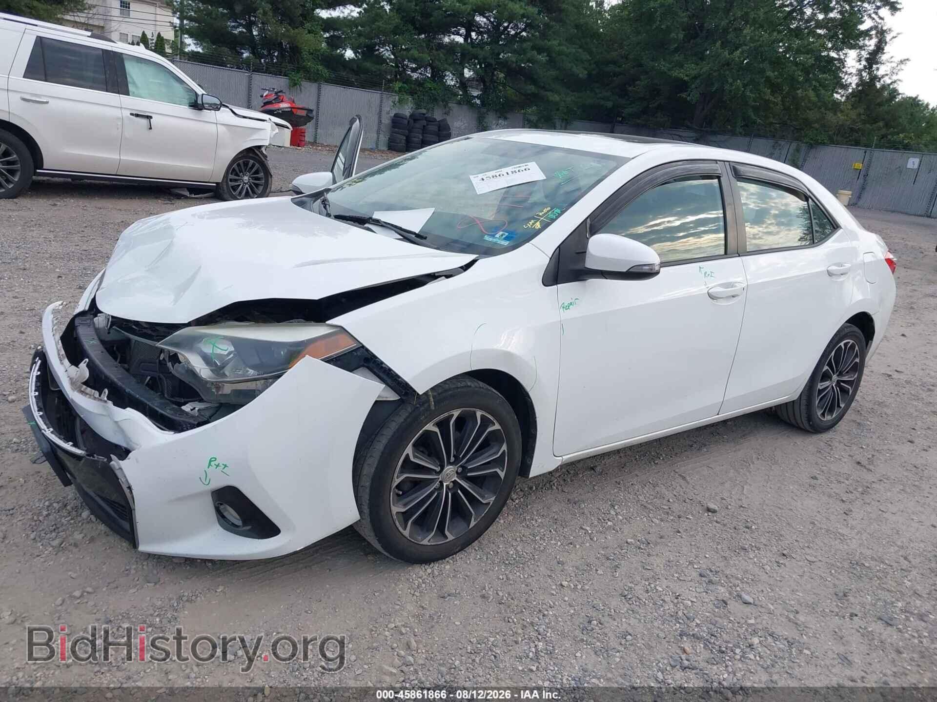 2014 TOYOTA COROLLA - VIN: 2T1BURHEXEC210944 - Фото 2