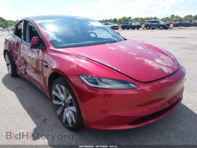 2026 Tesla MODEL 3 Premium Rear-Wheel Drive/Rear-Wheel Drive, red — VIN 5YJ3E1EA7TF175714, IAAI