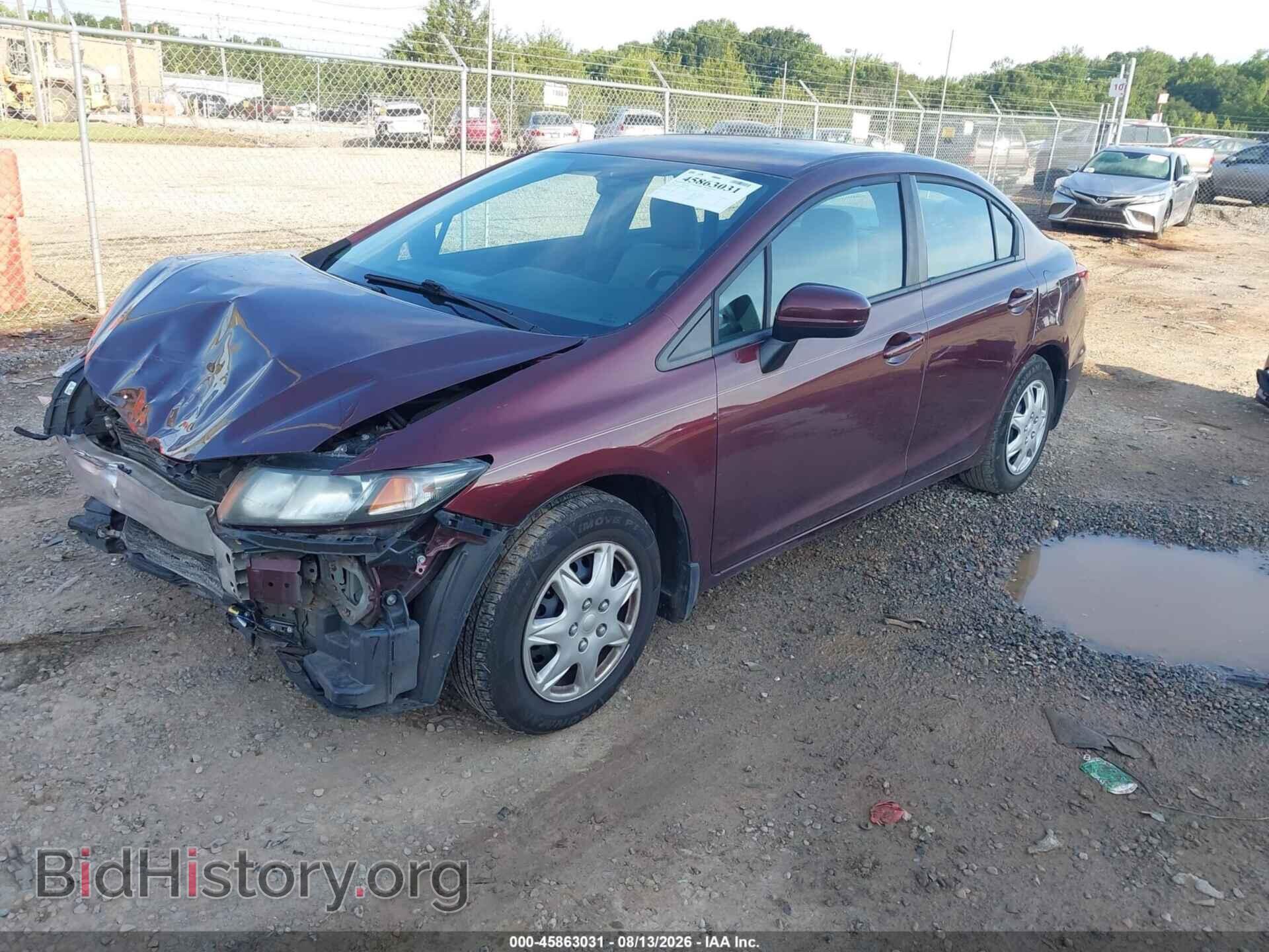 2014 HONDA CIVIC - VIN: 19XFB2F57EE051724 - Фото 2