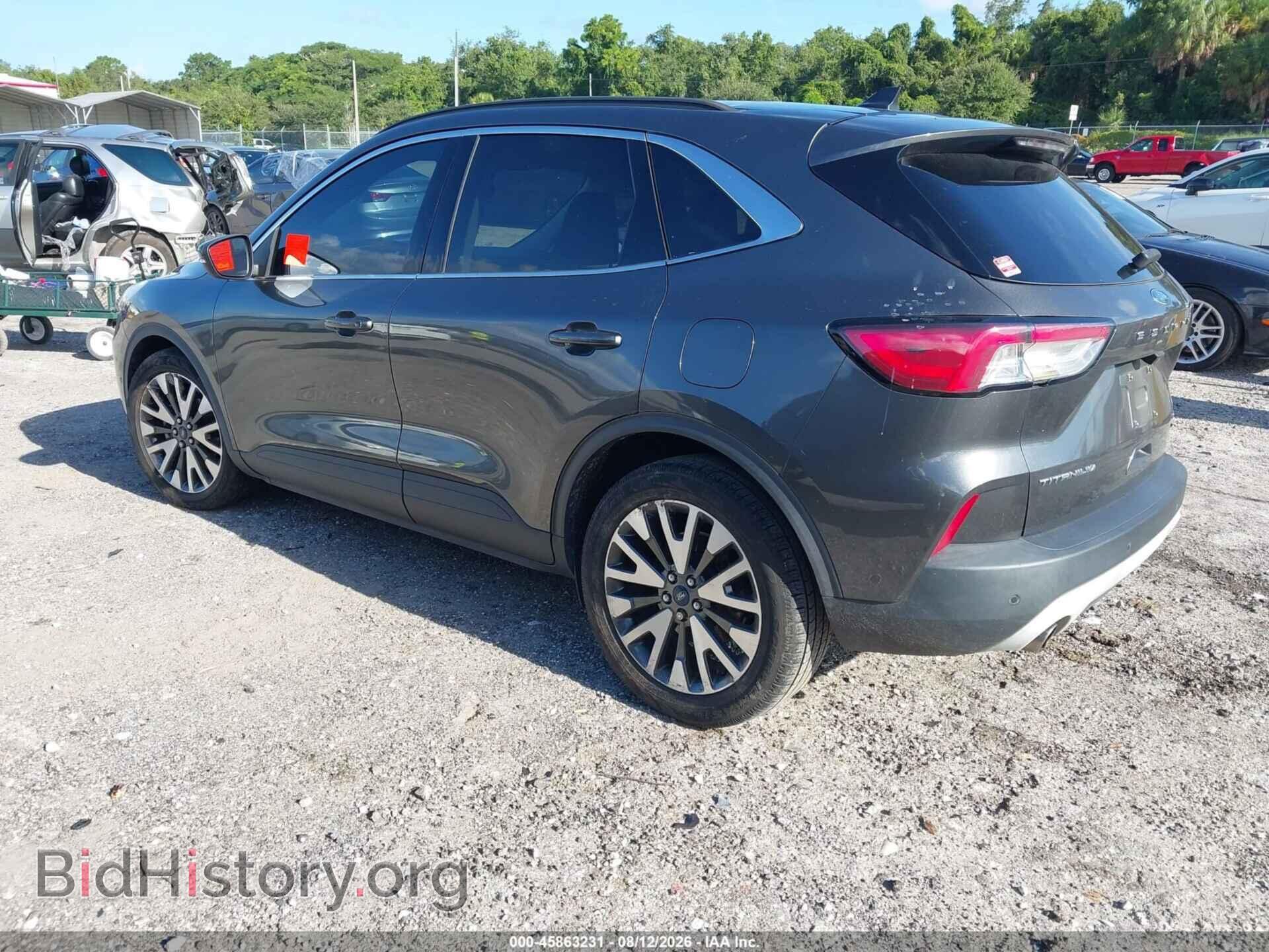 2020 FORD ESCAPE - VIN: 1FMCU0DZ0LUA69354 - Фото 3