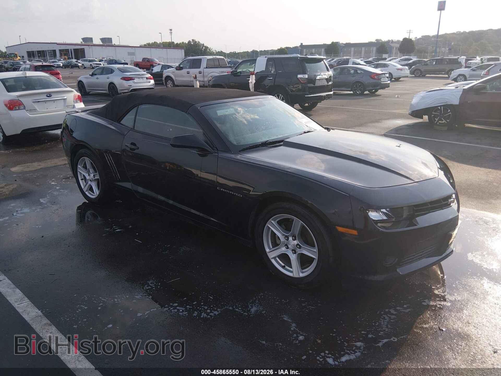 Фотография 2G1FB3D36E9266445 - CHEVROLET CAMARO 2014