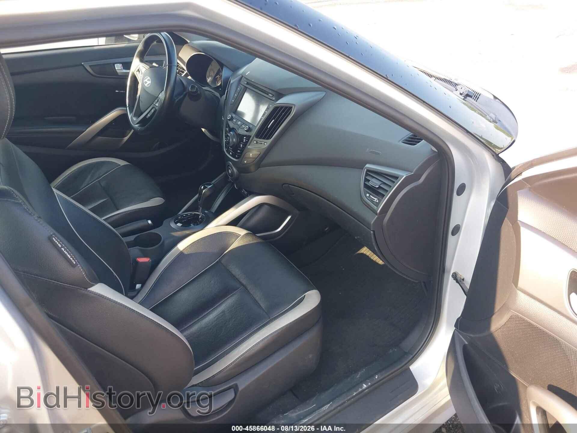 2014 HYUNDAI VELOSTER - VIN: KMHTC6AE2EU204604 - Фото 5