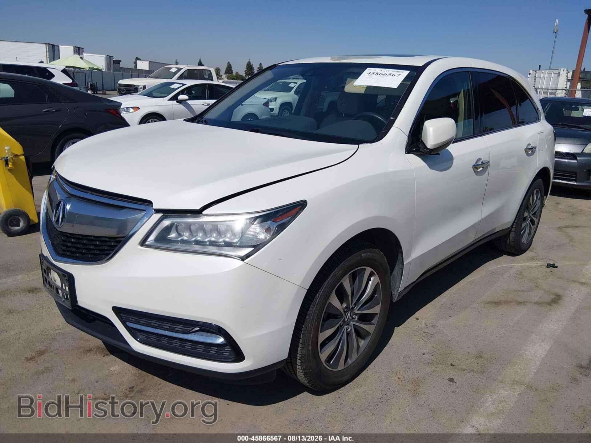 2015 ACURA MDX - VIN: 5FRYD3H45FB001007 - Photo 2